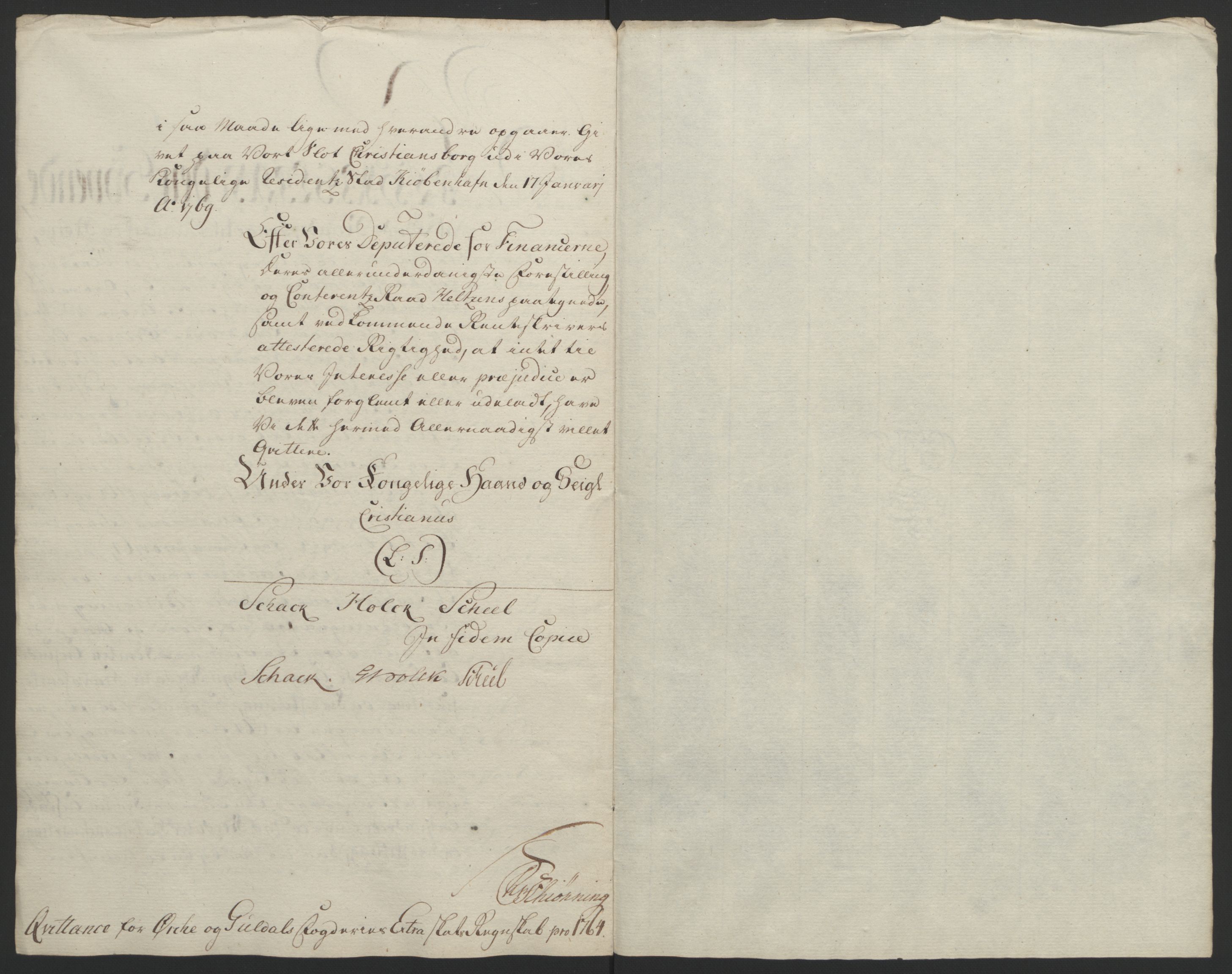 Rentekammeret inntil 1814, Reviderte regnskaper, Fogderegnskap, RA/EA-4092/R60/L4094: Ekstraskatten Orkdal og Gauldal, 1762-1765, p. 139