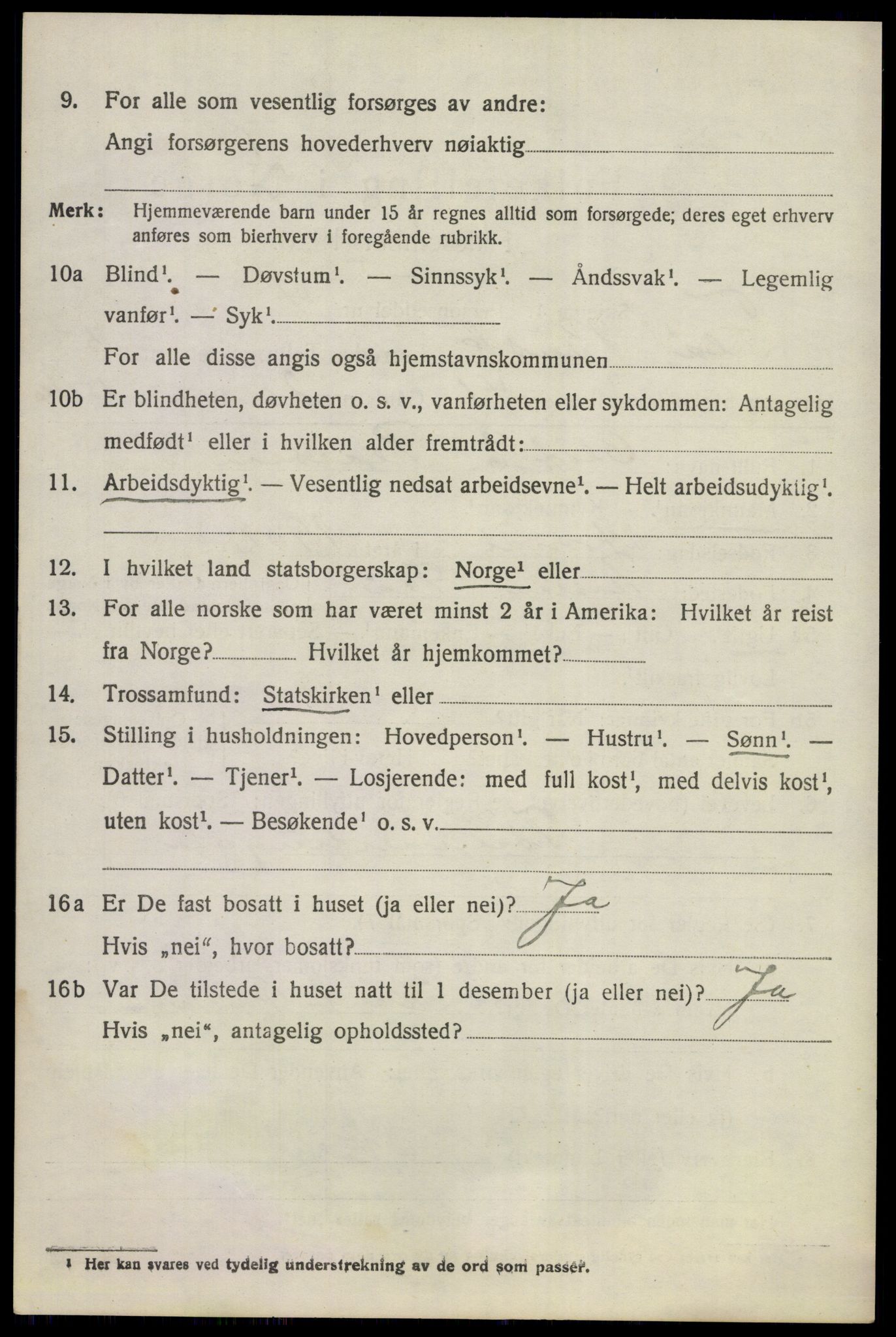 SAKO, 1920 census for Flå, 1920, p. 3562