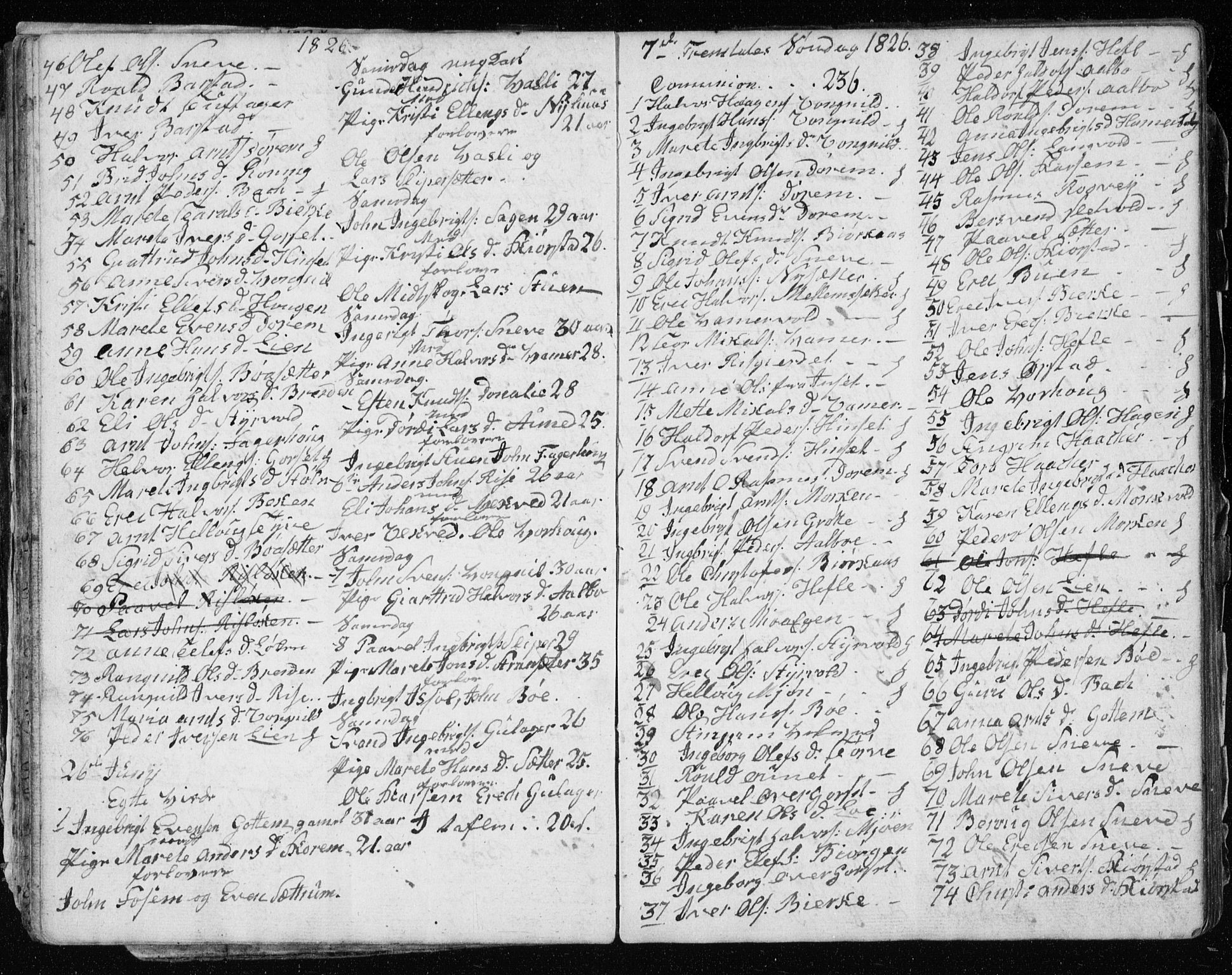 Ministerialprotokoller, klokkerbøker og fødselsregistre - Sør-Trøndelag, AV/SAT-A-1456/678/L0913: Parish register (copy) no. 678C02, 1825-1833
