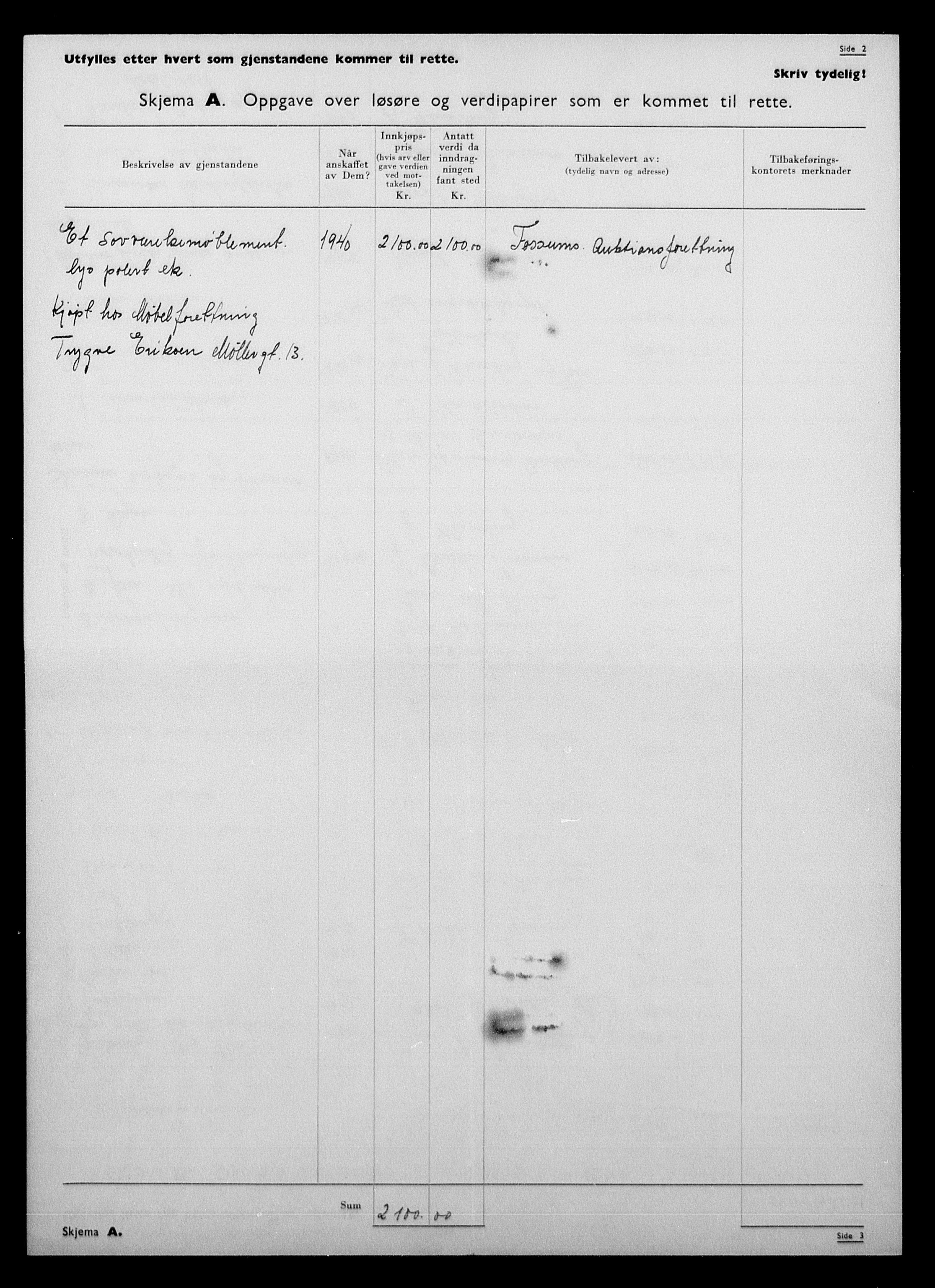 Justisdepartementet, Tilbakeføringskontoret for inndratte formuer, AV/RA-S-1564/H/Hc/Hcc/L0985: --, 1945-1947, p. 344