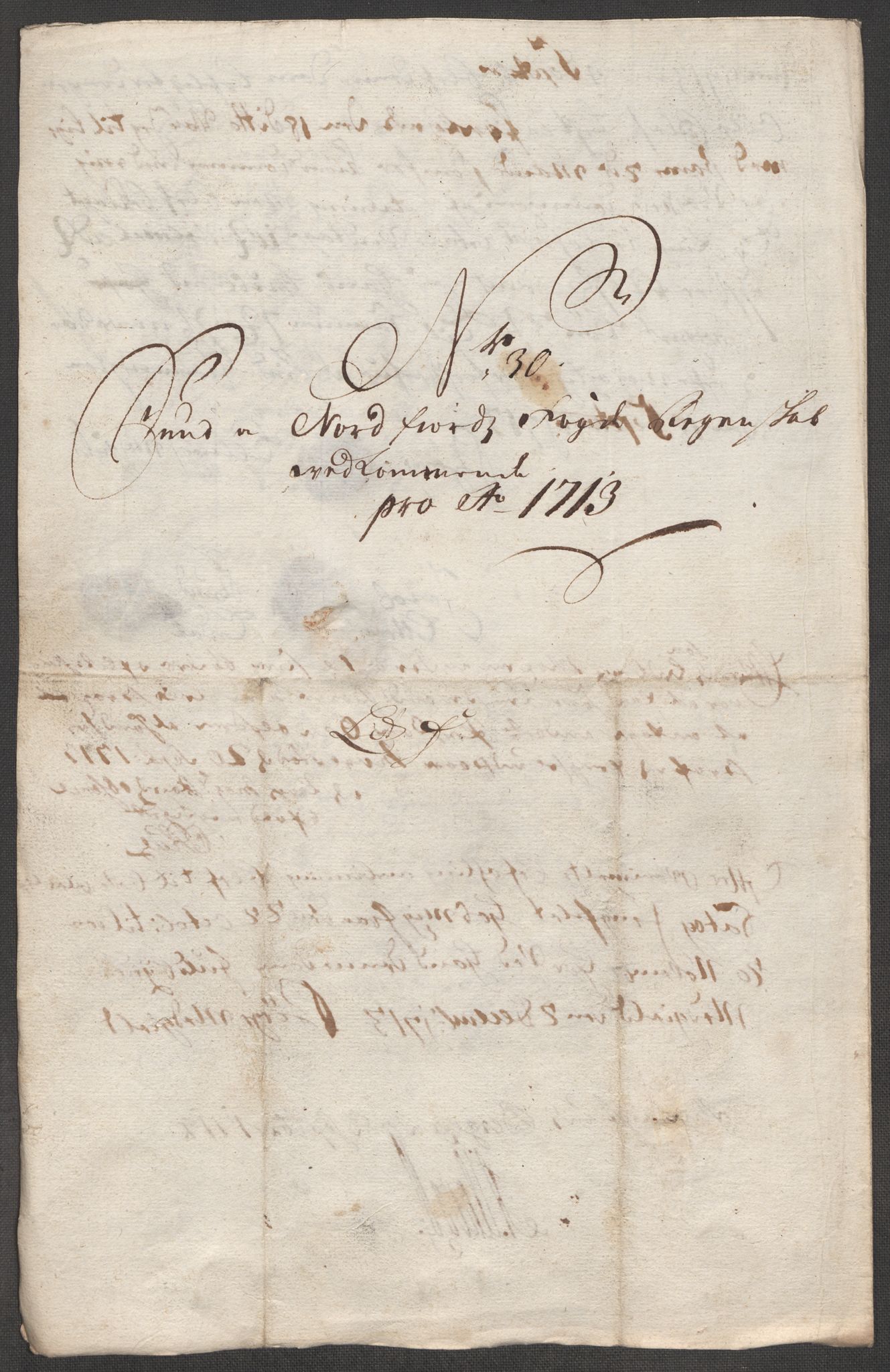 Rentekammeret inntil 1814, Reviderte regnskaper, Fogderegnskap, AV/RA-EA-4092/R53/L3437: Fogderegnskap Sunn- og Nordfjord, 1713, p. 337