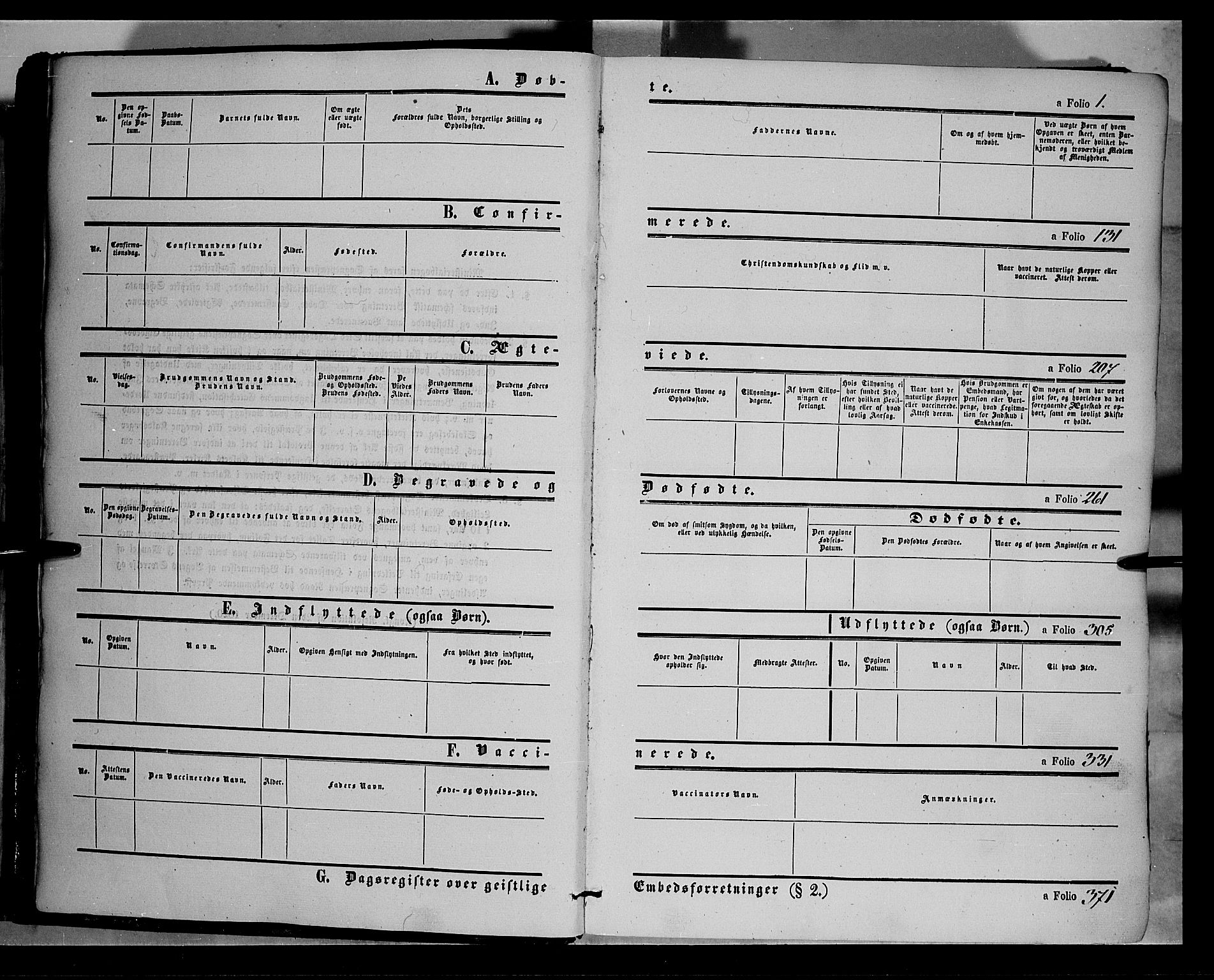 Vestre Toten prestekontor, AV/SAH-PREST-108/H/Ha/Haa/L0006: Parish register (official) no. 6, 1856-1861