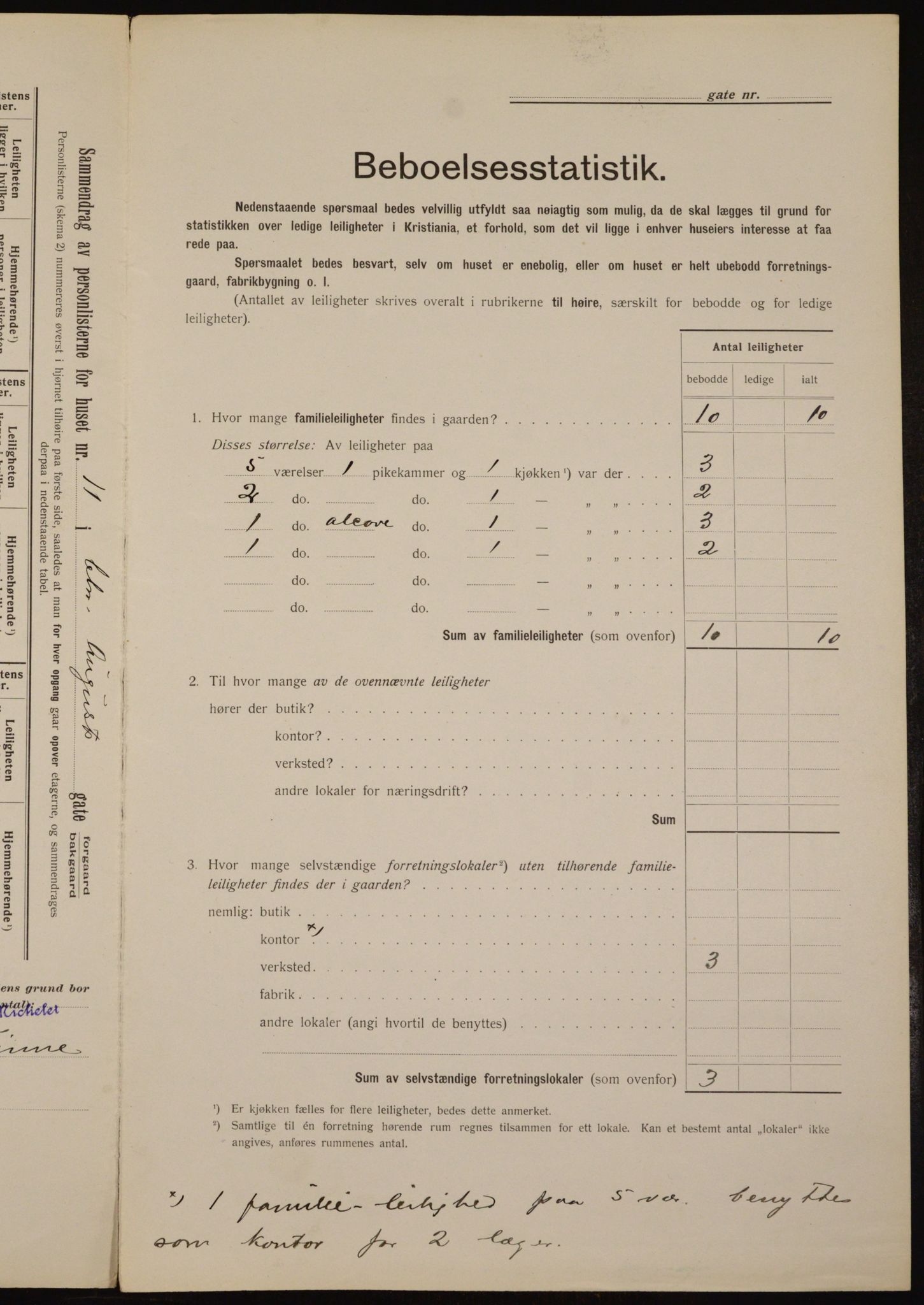 OBA, Municipal Census 1912 for Kristiania, 1912, p. 54271