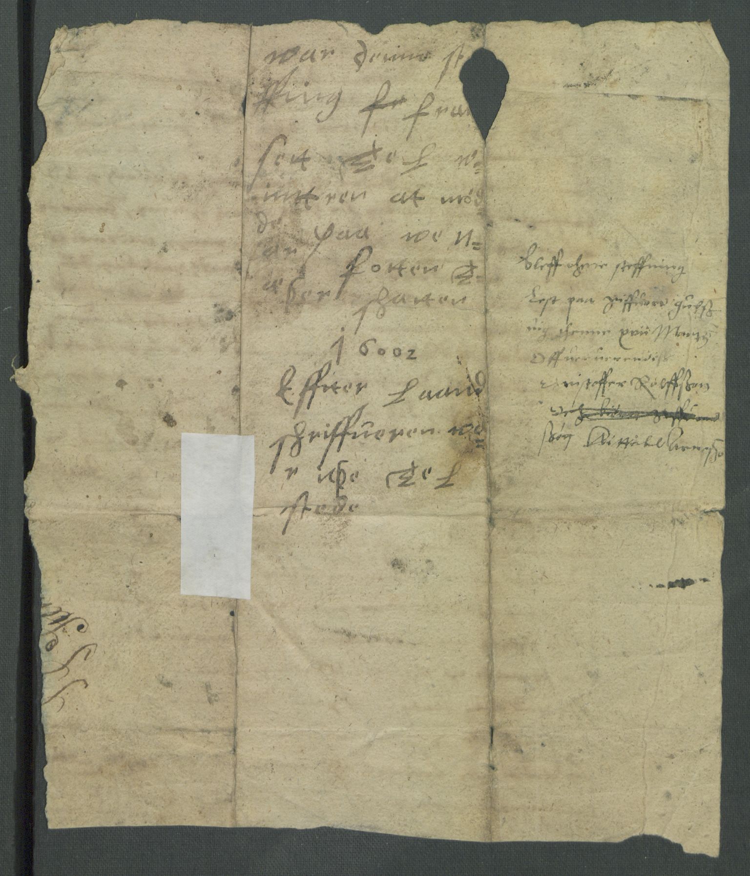 Riksarkivets diplomsamling, AV/RA-EA-5965/F02/L0111: Dokumenter, 1602, p. 9