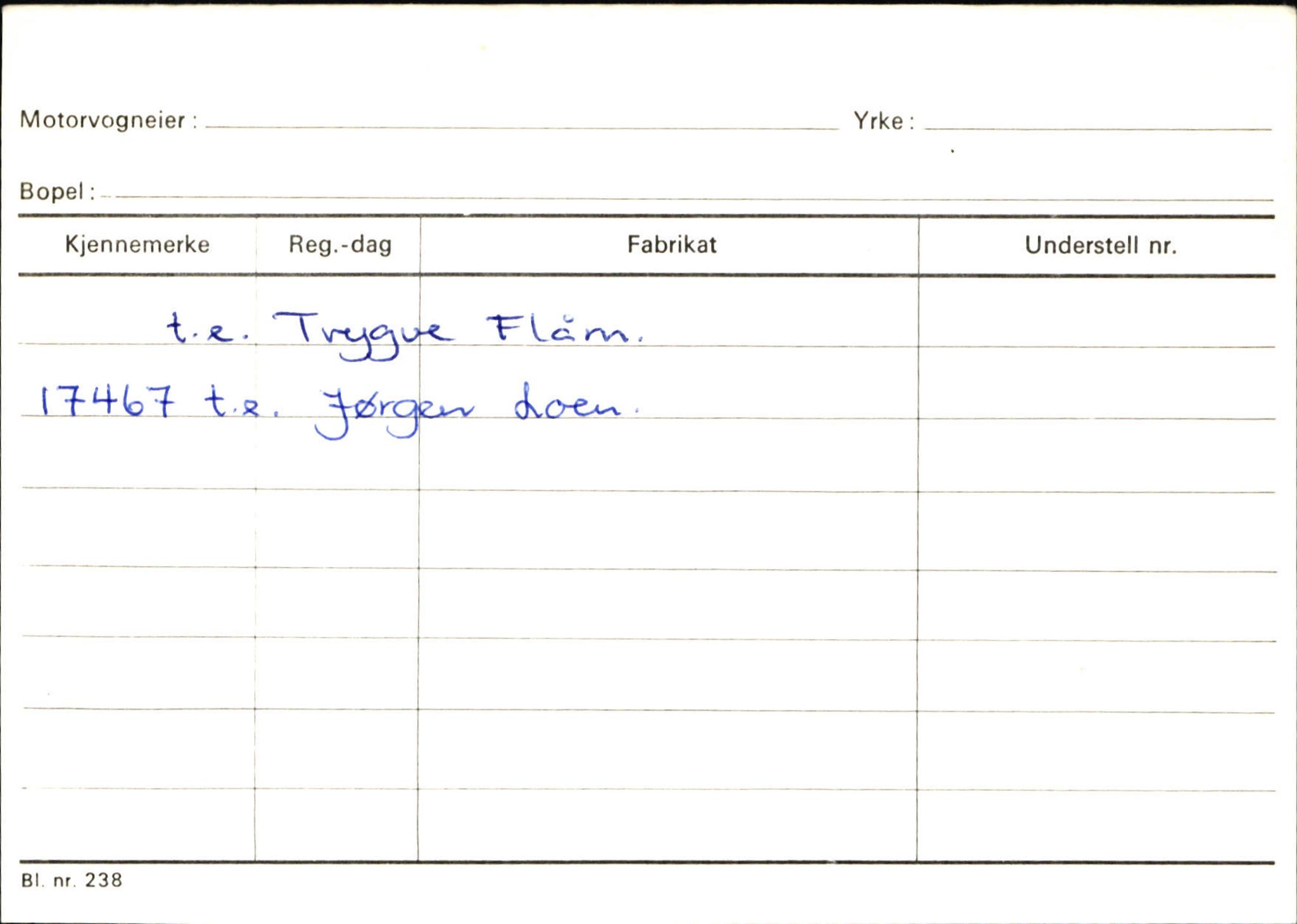 Statens vegvesen, Sogn og Fjordane vegkontor, AV/SAB-A-5301/4/F/L0144: Registerkort Vågsøy A-R, 1945-1975, p. 1016