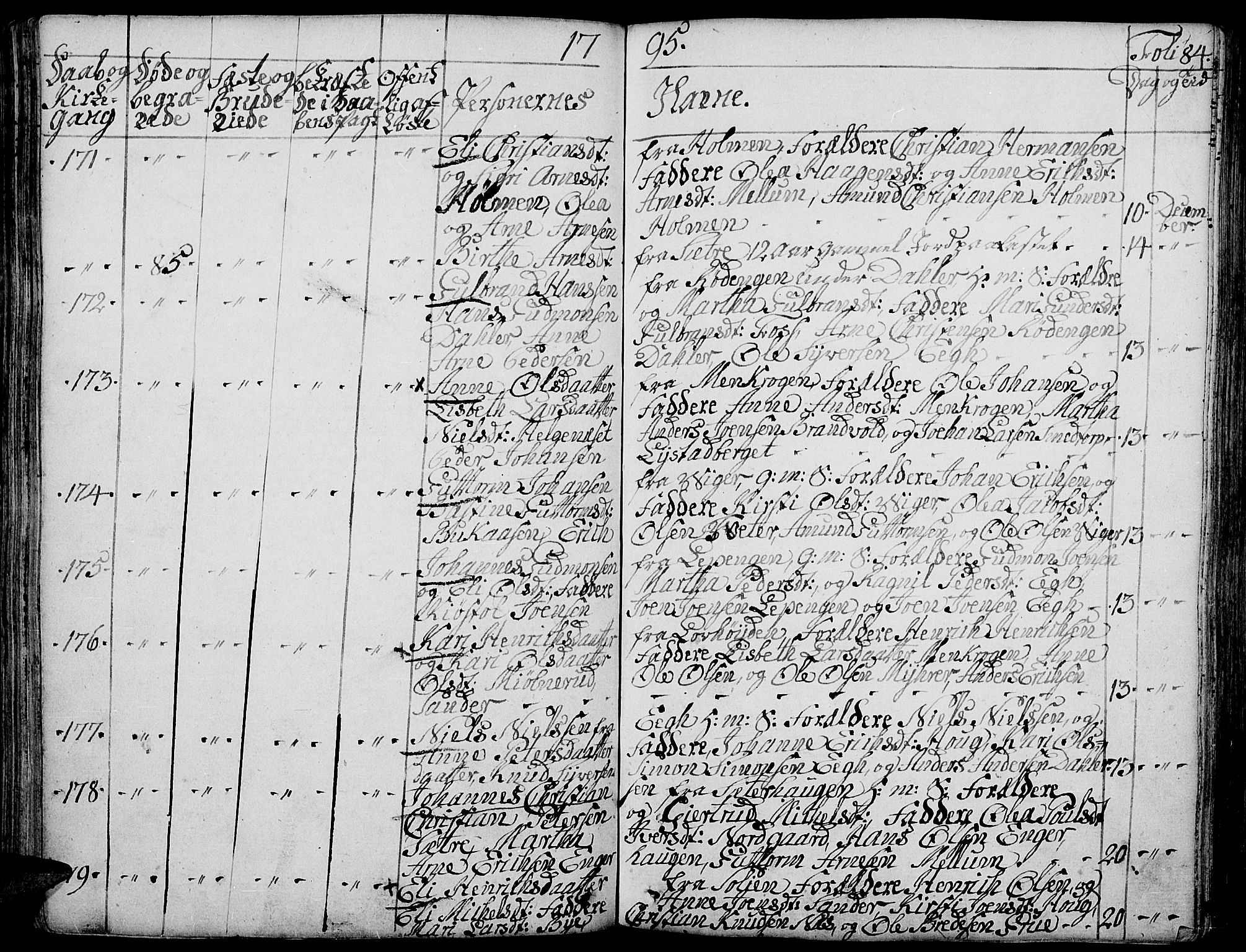 Grue prestekontor, SAH/PREST-036/H/Ha/Haa/L0004: Parish register (official) no. 4, 1792-1805, p. 84