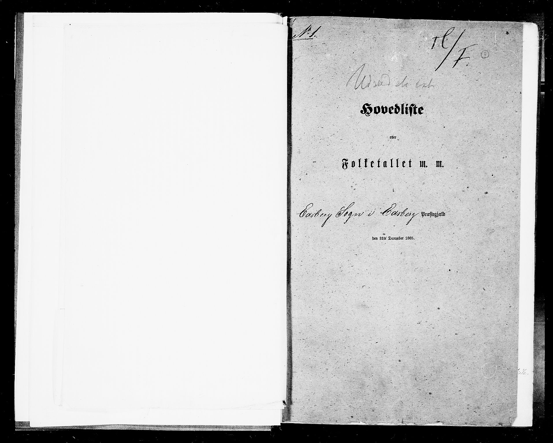 RA, 1865 census for Eidsberg, 1865, p. 7