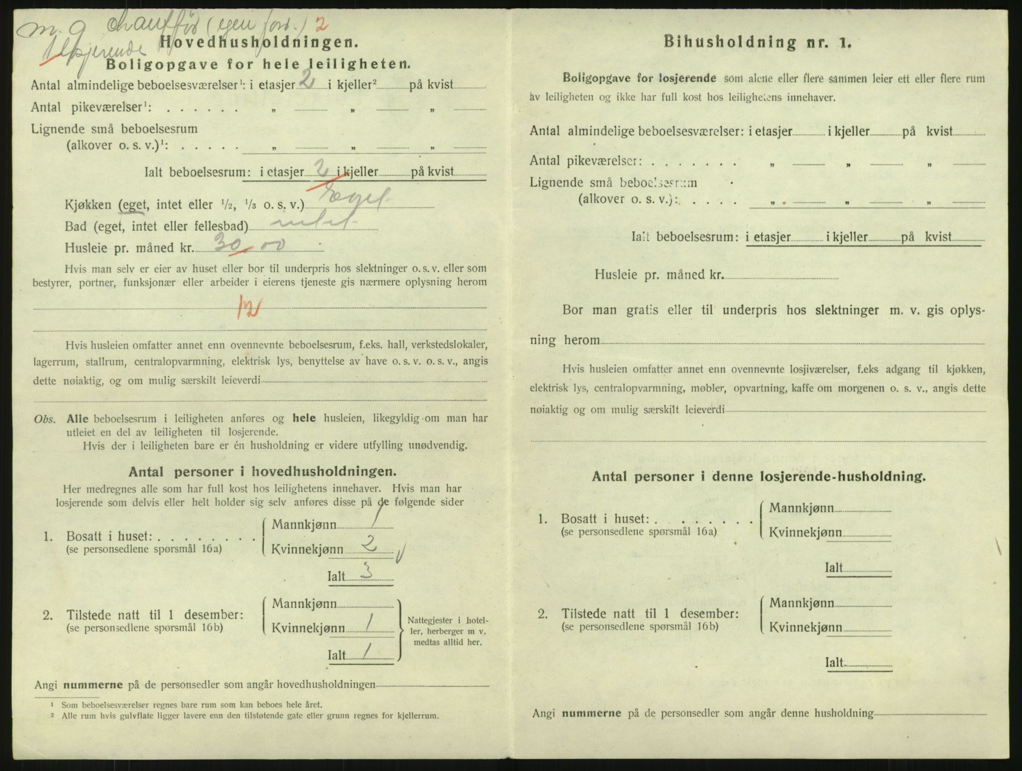 SAK, 1920 census for Arendal, 1920, p. 6501