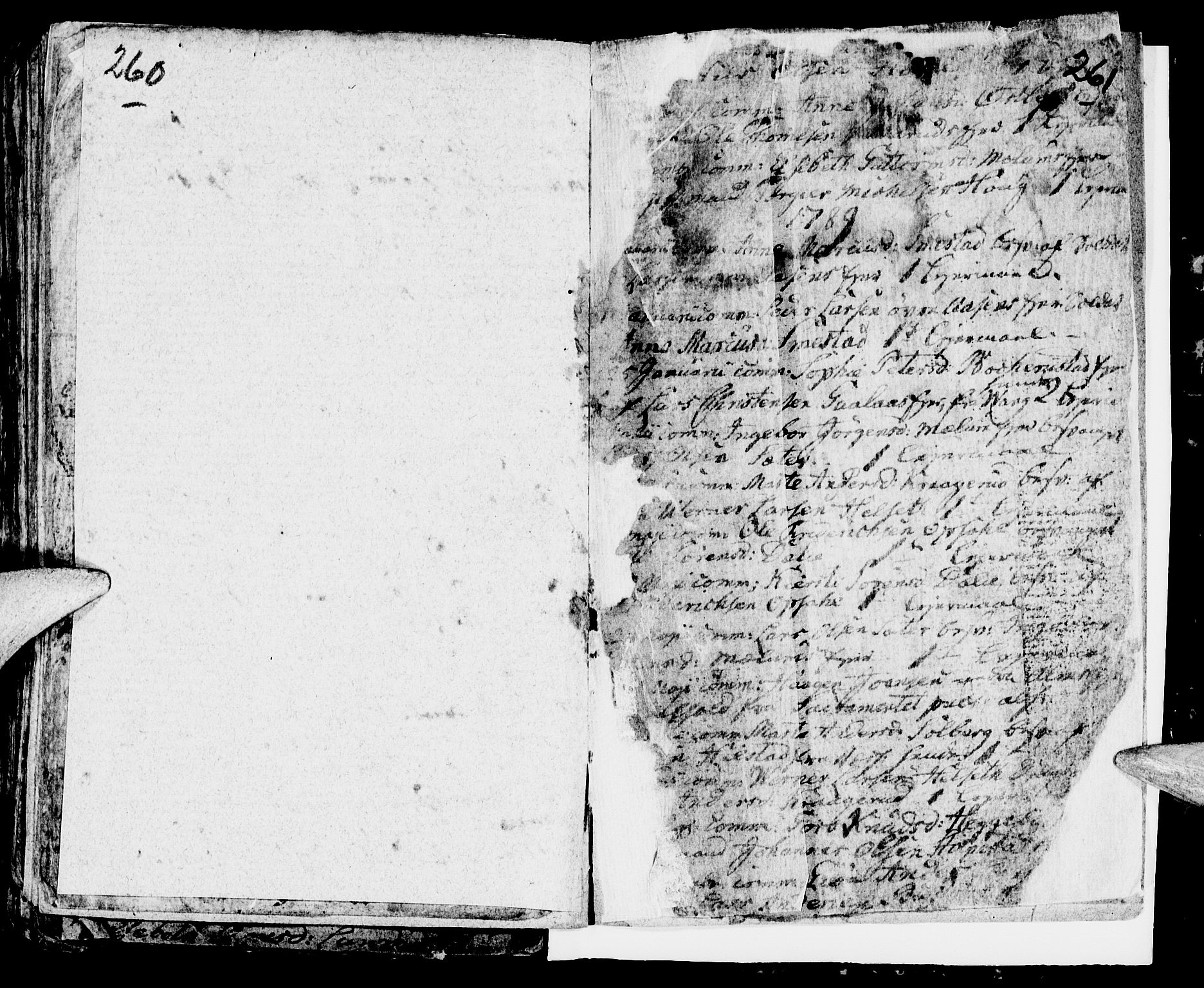 Ringsaker prestekontor, AV/SAH-PREST-014/I/Ia/L0005/0004: Parish register draft no. 5.4, 1785-1789, p. 260-261