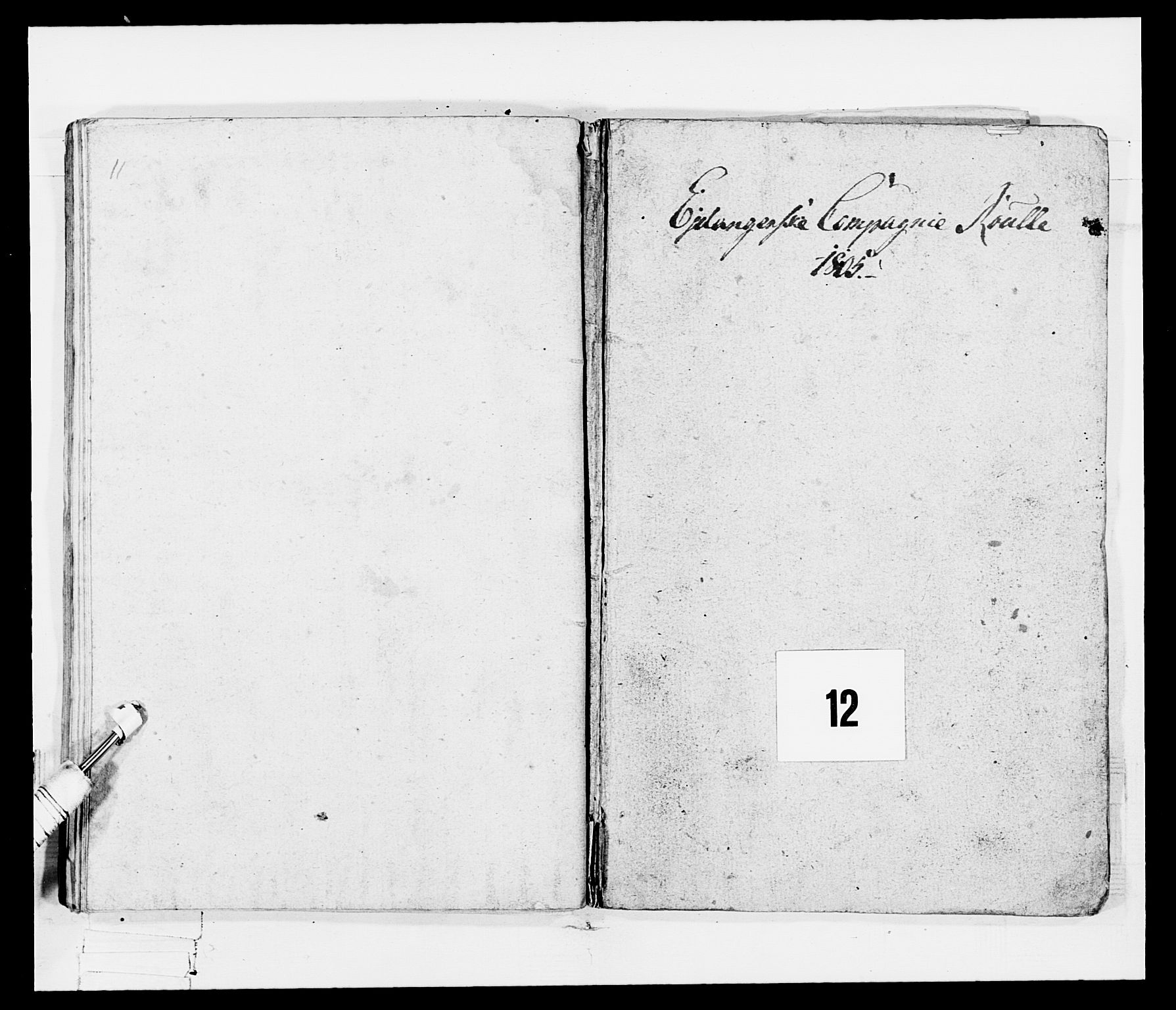 Generalitets- og kommissariatskollegiet, Det kongelige norske kommissariatskollegium, AV/RA-EA-5420/E/Eh/L0115: Telemarkske nasjonale infanteriregiment, 1802-1805, p. 533