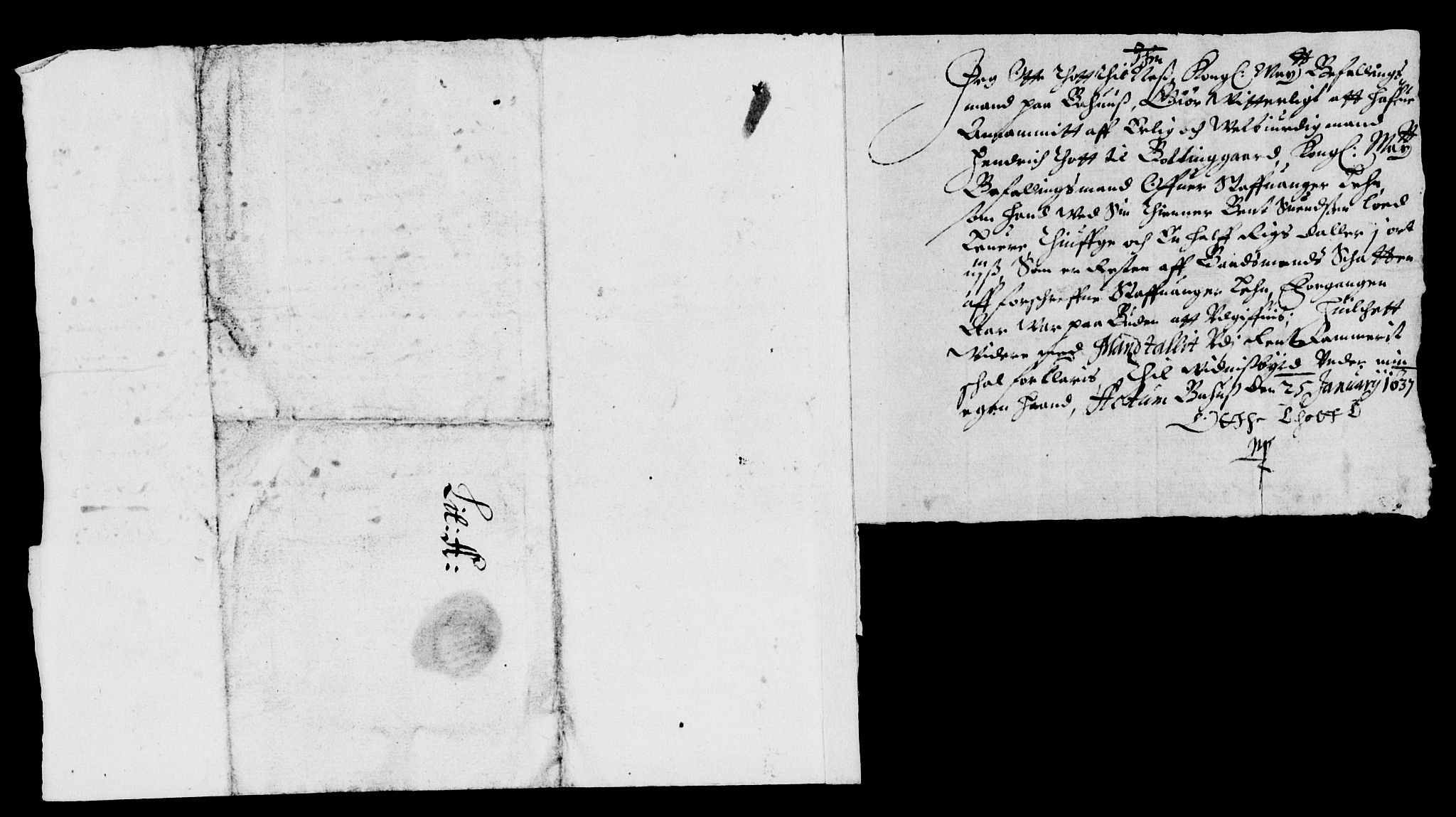 Rentekammeret inntil 1814, Reviderte regnskaper, Lensregnskaper, AV/RA-EA-5023/R/Rb/Rbs/L0020: Stavanger len, 1635-1637