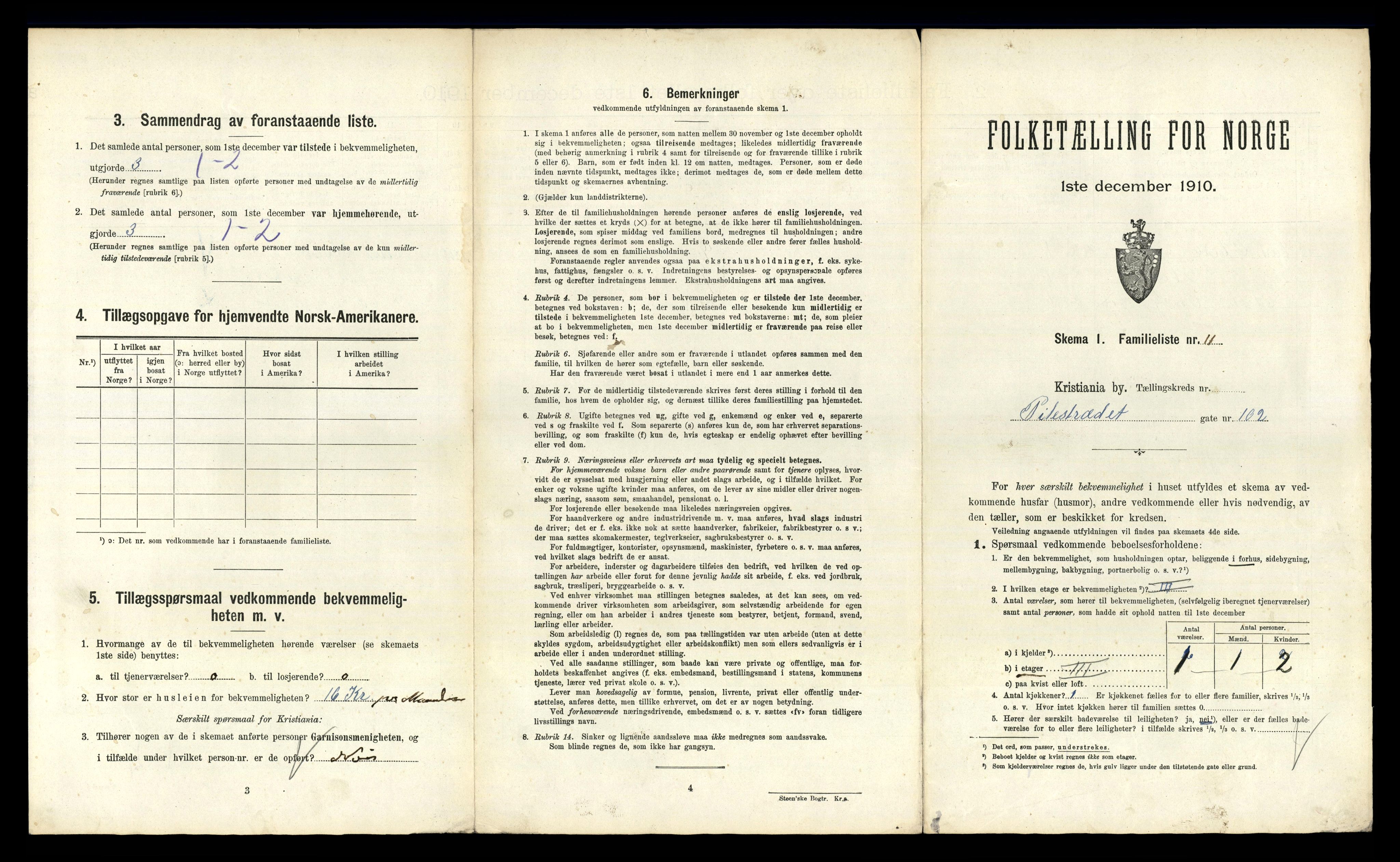 RA, 1910 census for Kristiania, 1910, p. 77795