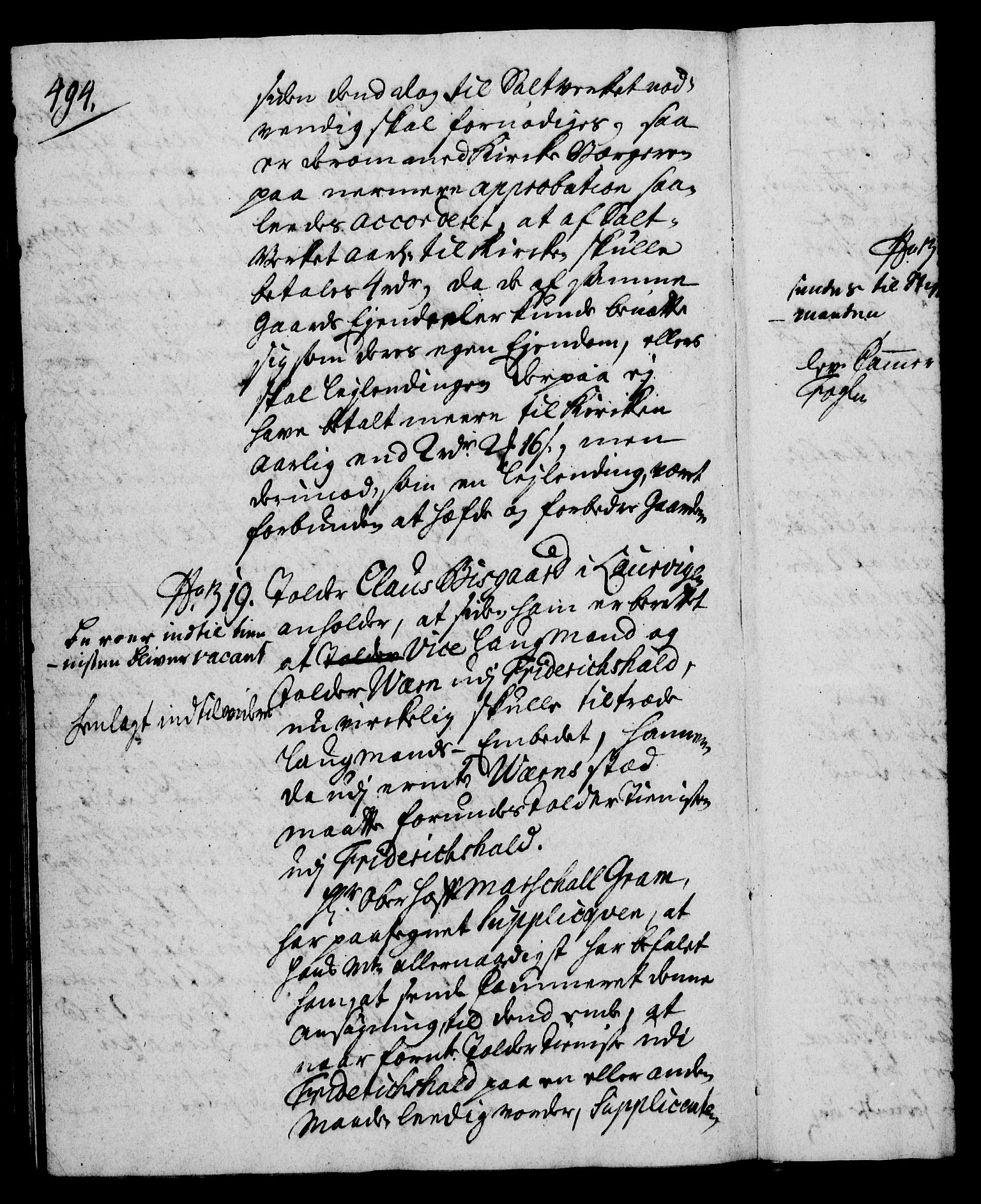 Rentekammeret, Kammerkanselliet, AV/RA-EA-3111/G/Gh/Gha/L0022: Norsk ekstraktmemorialprotokoll (merket RK 53.67), 1739-1741, p. 494