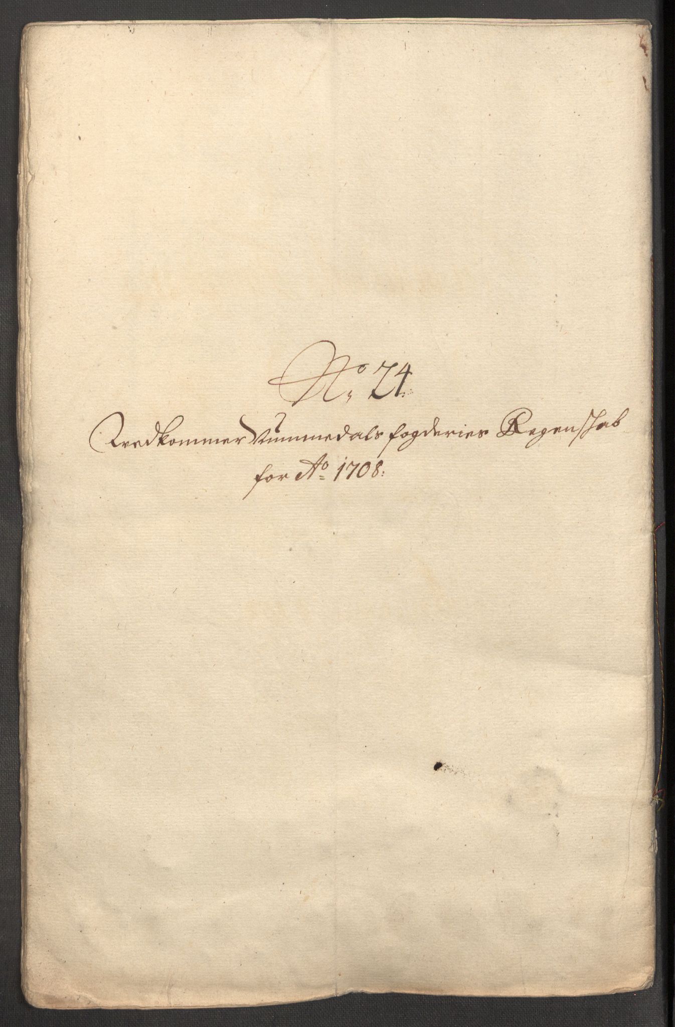 Rentekammeret inntil 1814, Reviderte regnskaper, Fogderegnskap, AV/RA-EA-4092/R64/L4430: Fogderegnskap Namdal, 1707-1708, p. 433