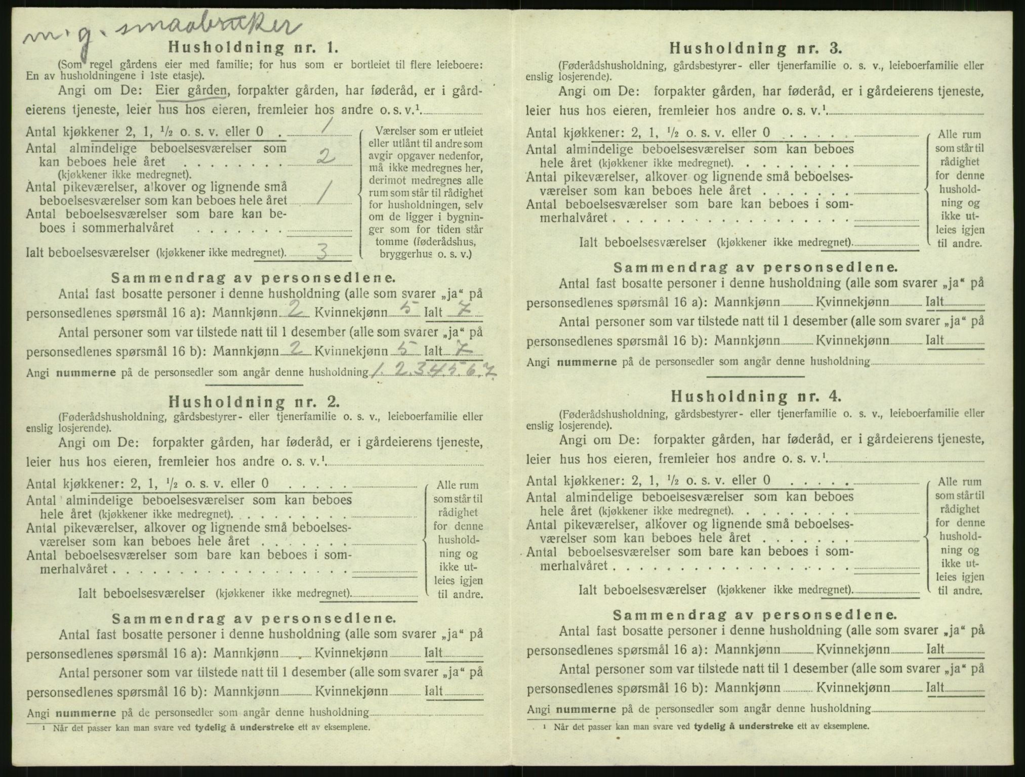 SAT, 1920 census for Ørskog, 1920, p. 473