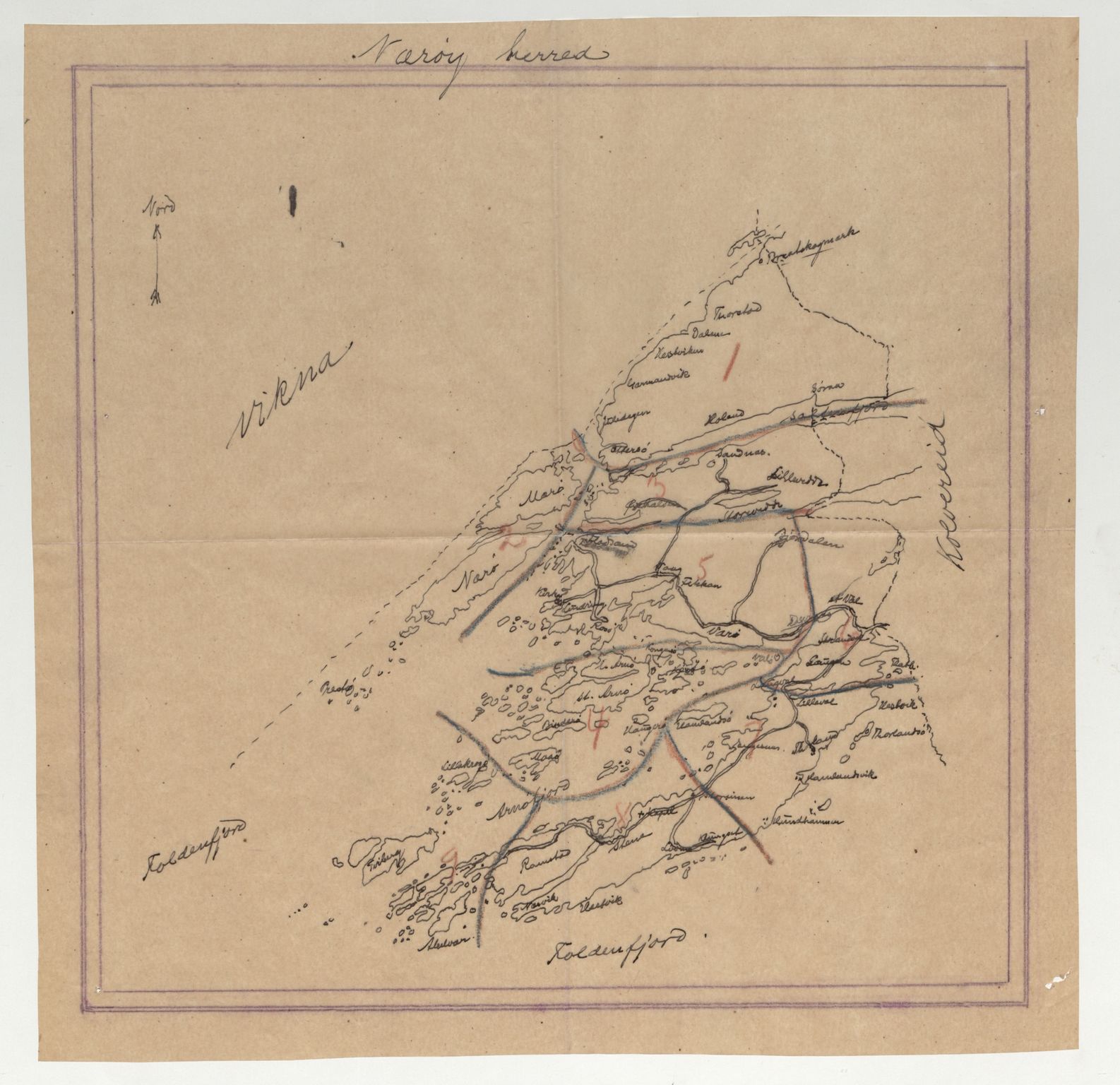 SAT, 1920 census for Nærøy, 1920, p. 4