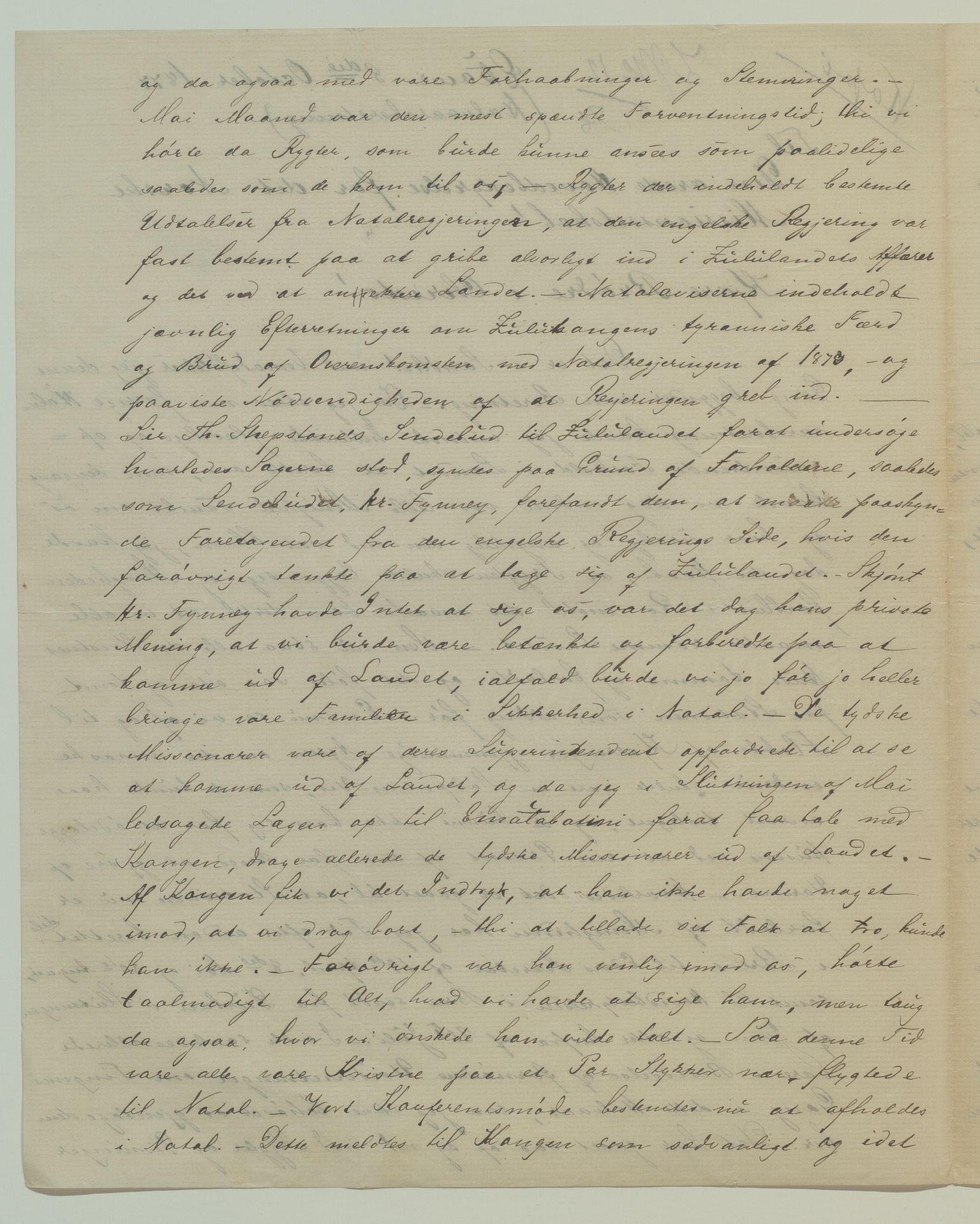 Det Norske Misjonsselskap - hovedadministrasjonen, VID/MA-A-1045/D/Da/Daa/L0035/0008: Konferansereferat og årsberetninger / Konferansereferat fra Sør-Afrika., 1879