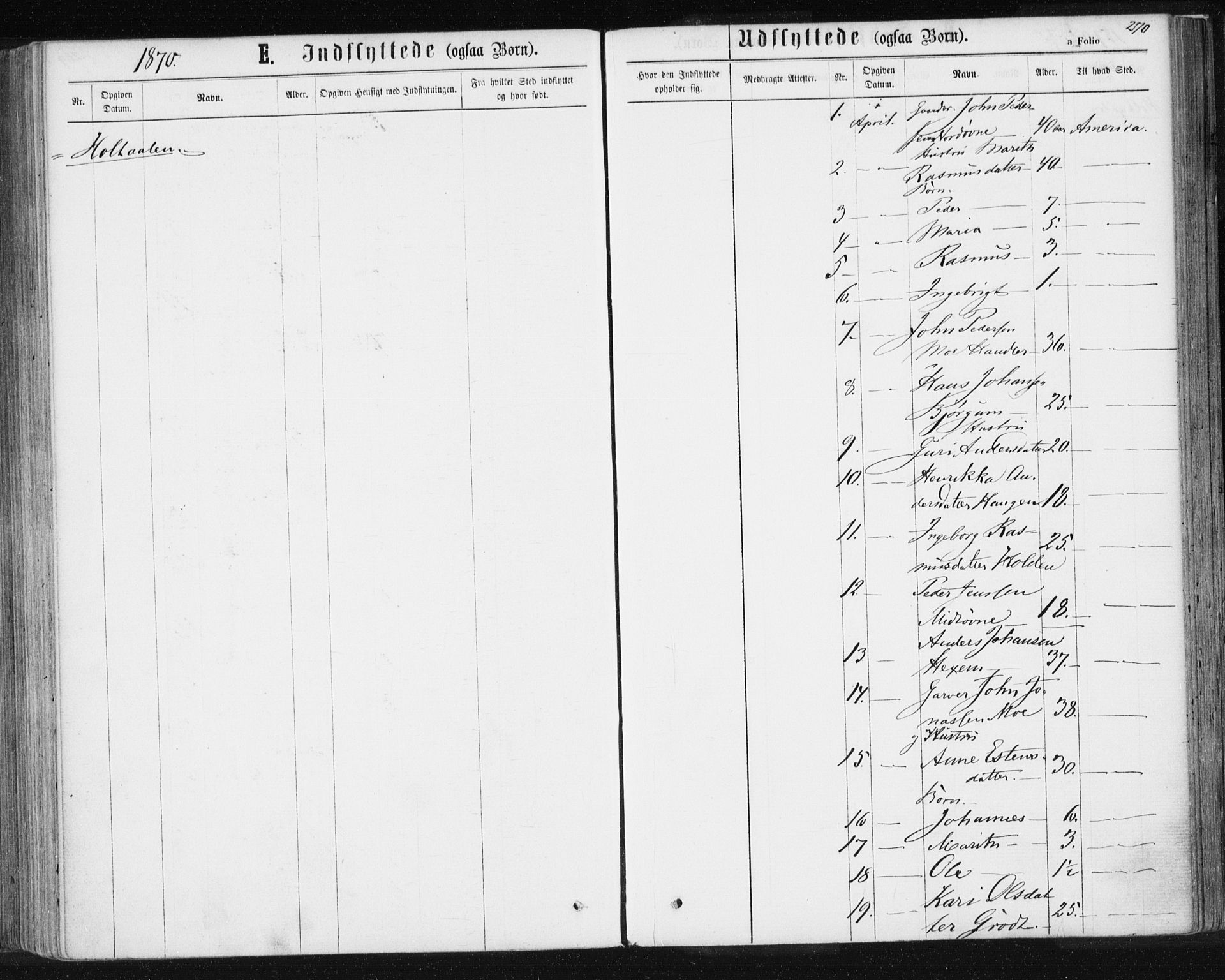 Ministerialprotokoller, klokkerbøker og fødselsregistre - Sør-Trøndelag, SAT/A-1456/685/L0969: Parish register (official) no. 685A08 /1, 1870-1878, p. 270
