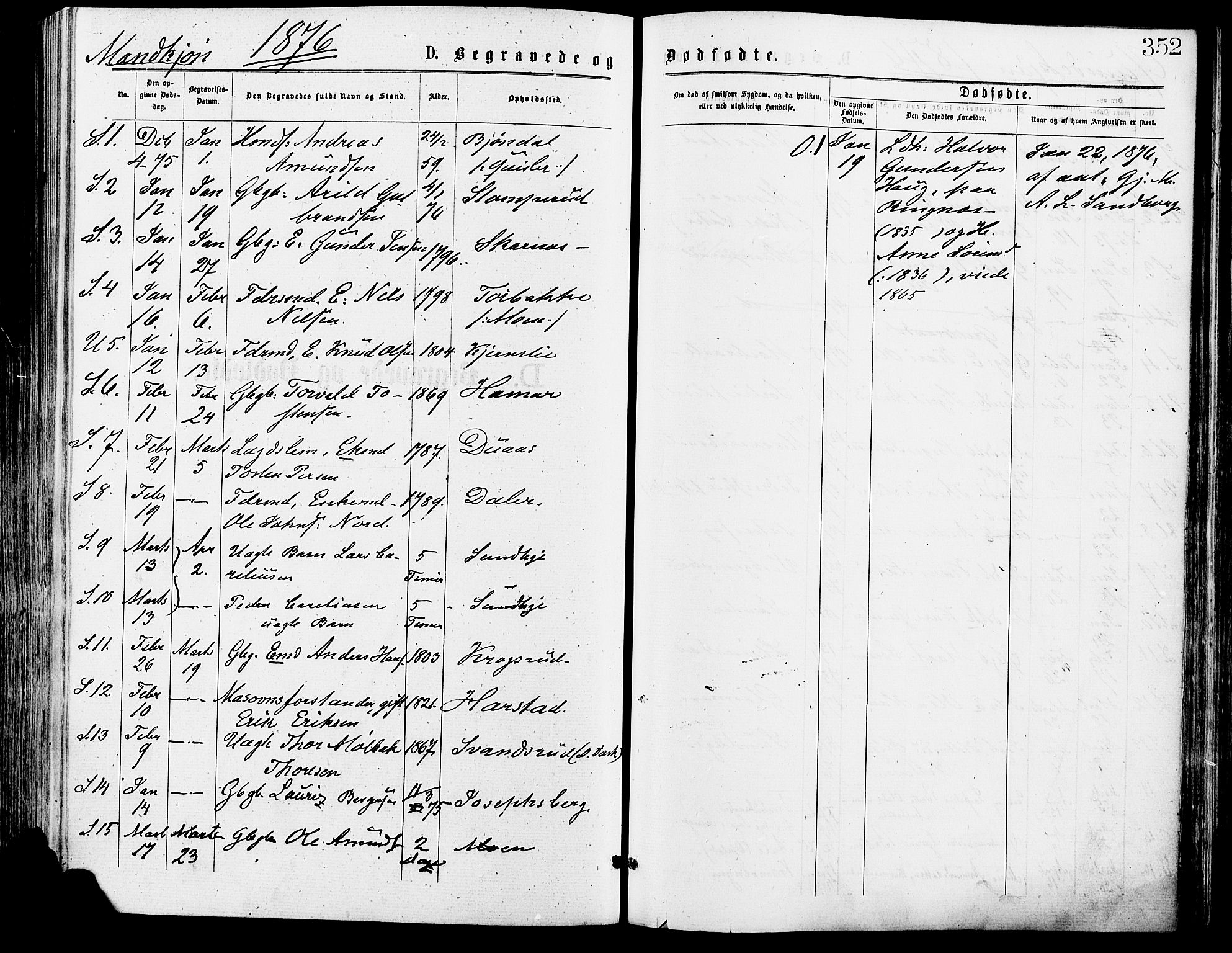 Sør-Odal prestekontor, AV/SAH-PREST-030/H/Ha/Haa/L0005: Parish register (official) no. 5, 1876-1885, p. 352