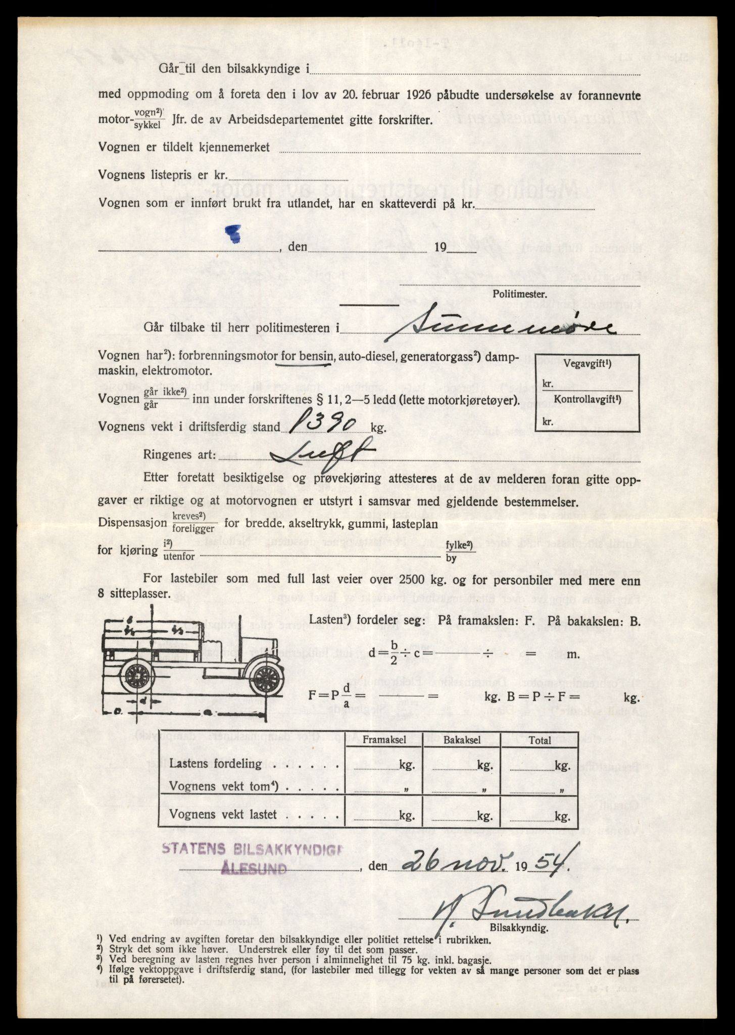 Møre og Romsdal vegkontor - Ålesund trafikkstasjon, AV/SAT-A-4099/F/Fe/L0042: Registreringskort for kjøretøy T 13906 - T 14079, 1927-1998, p. 1522