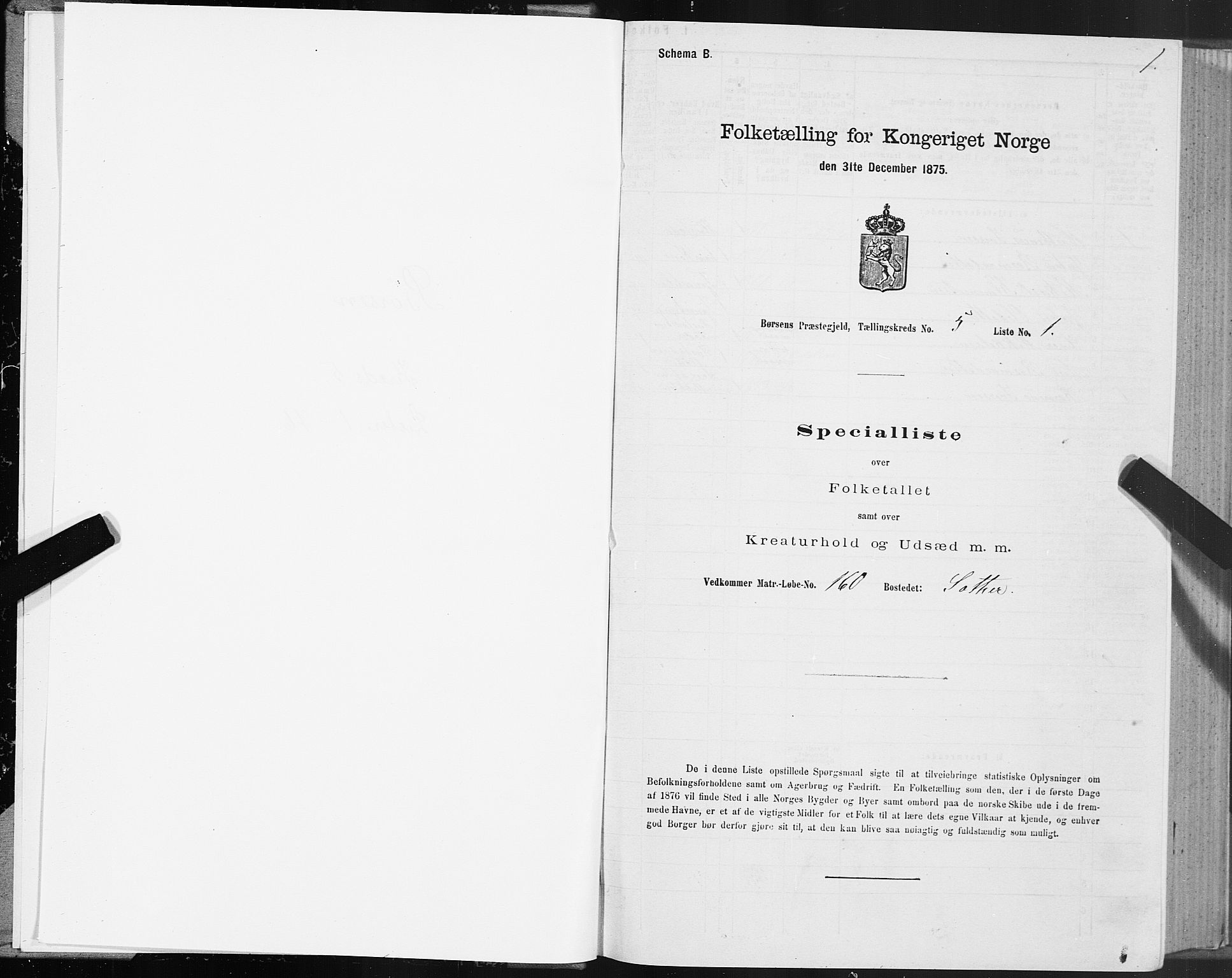 SAT, 1875 census for 1658P Børsa, 1875, p. 4001