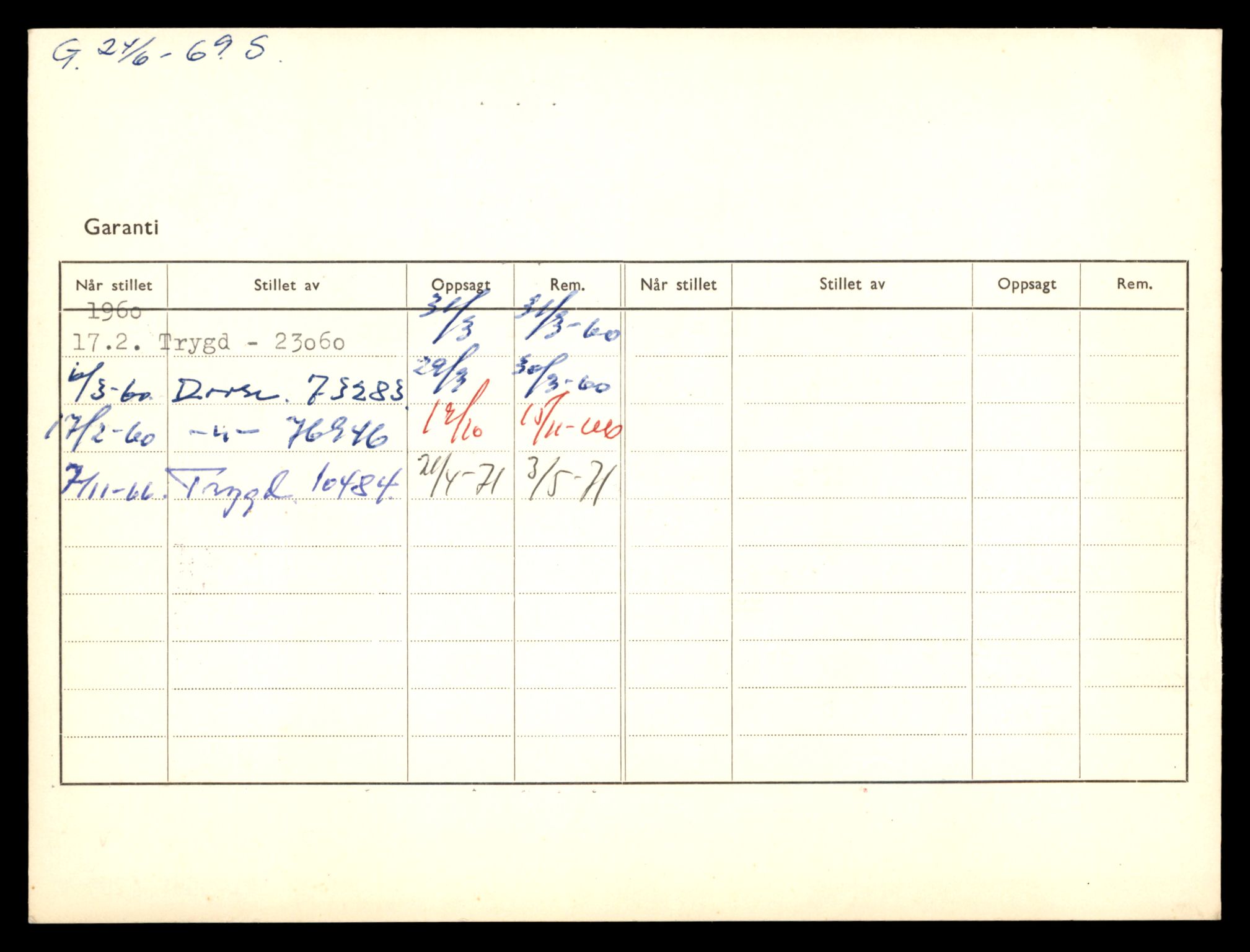 Møre og Romsdal vegkontor - Ålesund trafikkstasjon, AV/SAT-A-4099/F/Fe/L0035: Registreringskort for kjøretøy T 12653 - T 12829, 1927-1998, p. 2295