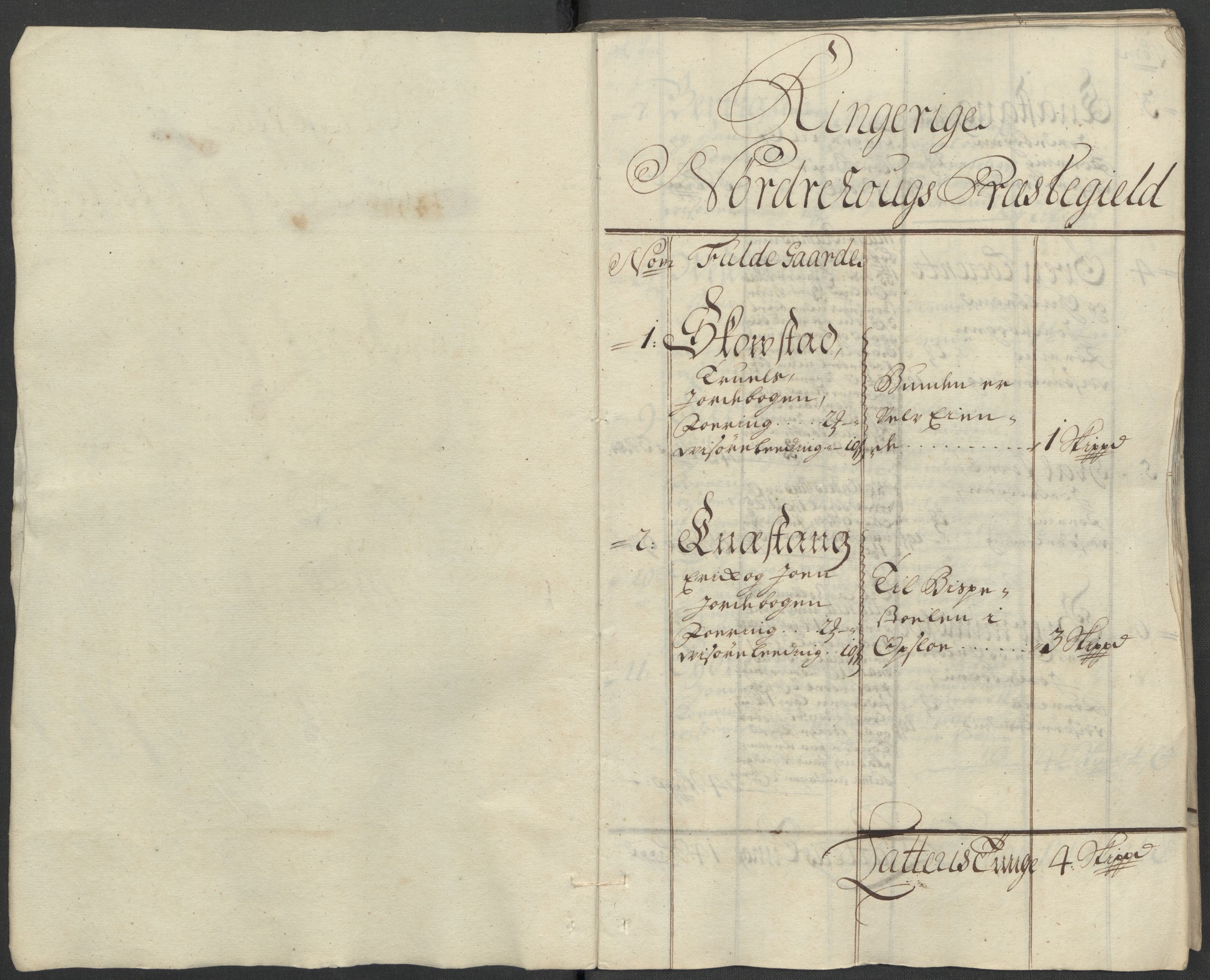 Rentekammeret inntil 1814, Reviderte regnskaper, Fogderegnskap, RA/EA-4092/R23/L1475: Fogderegnskap Ringerike og Hallingdal, 1717, p. 18