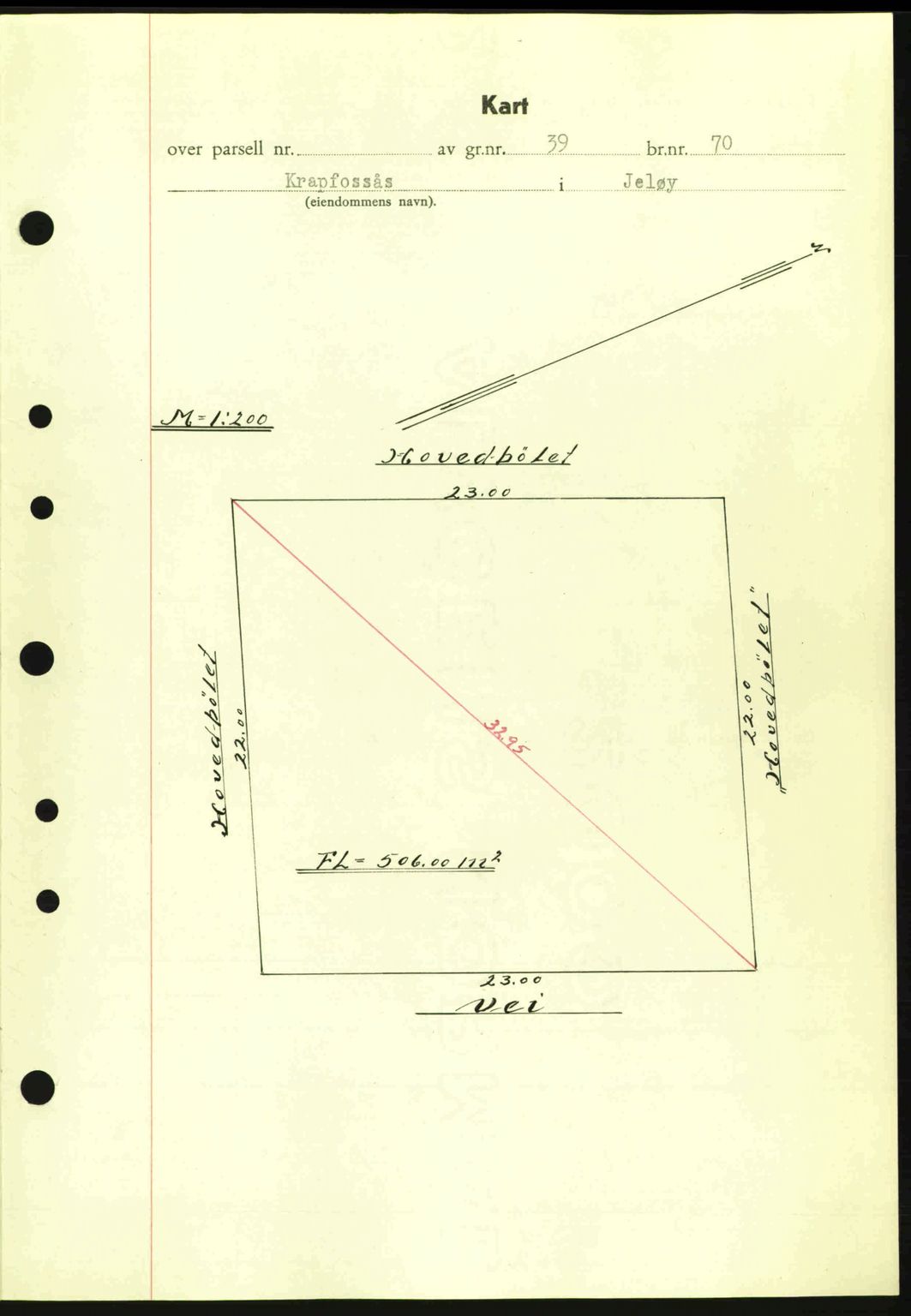 Moss sorenskriveri, SAO/A-10168: Mortgage book no. A9, 1941-1942, Diary no: : 2273/1941
