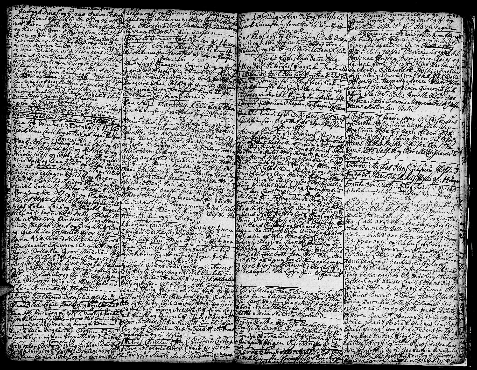 Ibestad sokneprestembete, SATØ/S-0077/H/Ha/Hab/L0001klokker: Parish register (copy) no. 1, 1776-1808, p. 460-461
