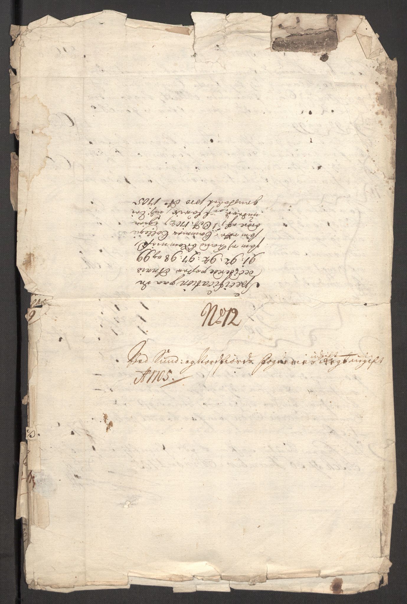 Rentekammeret inntil 1814, Reviderte regnskaper, Fogderegnskap, AV/RA-EA-4092/R53/L3429: Fogderegnskap Sunn- og Nordfjord, 1705, p. 187