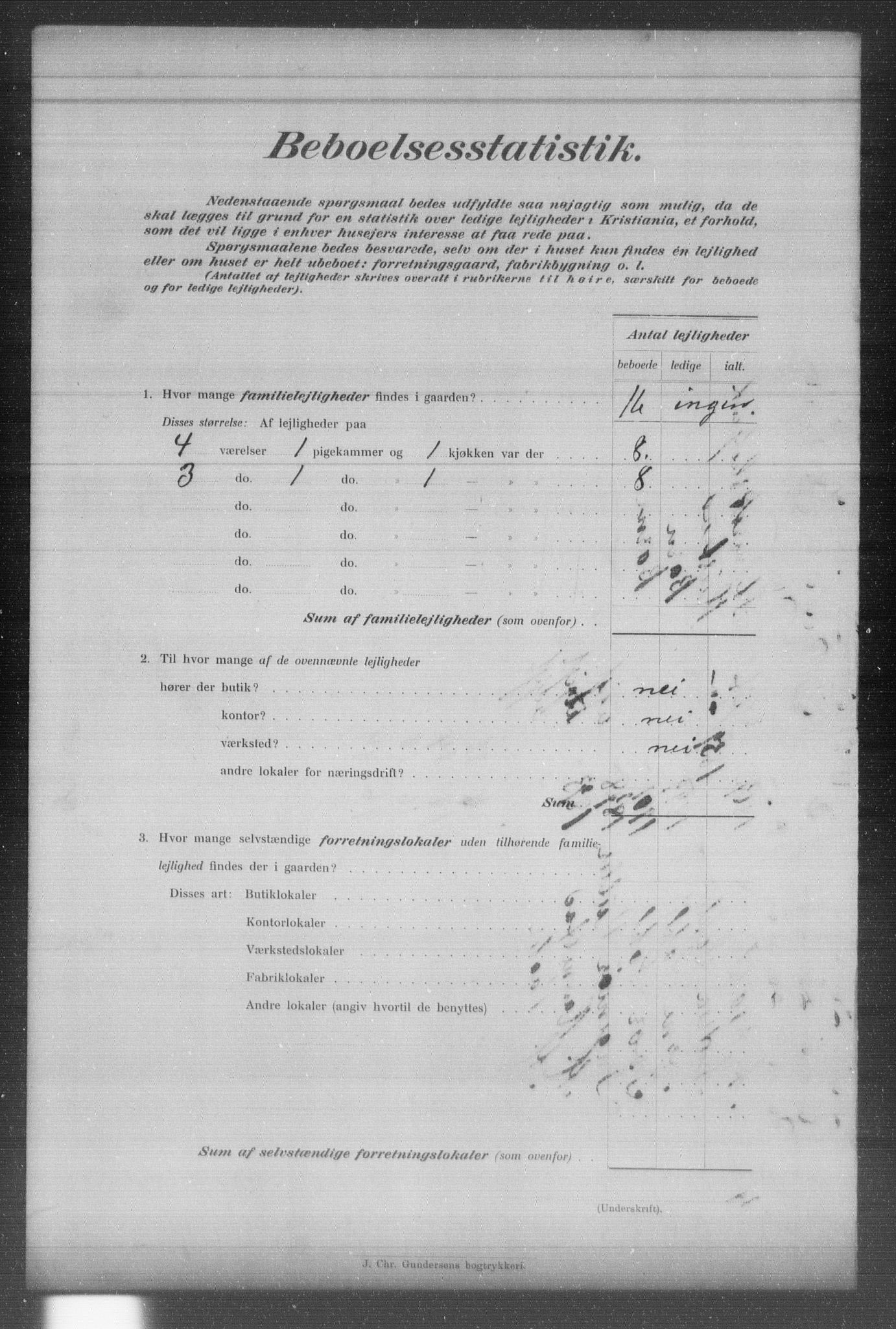 OBA, Municipal Census 1903 for Kristiania, 1903, p. 6839