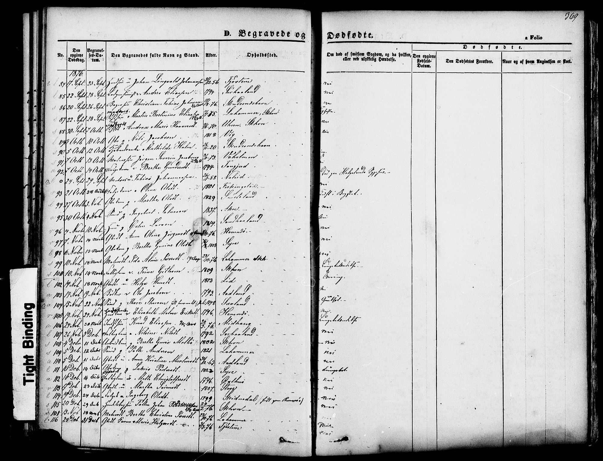 Skudenes sokneprestkontor, SAST/A -101849/H/Ha/Haa/L0006: Parish register (official) no. A 4, 1864-1881, p. 369