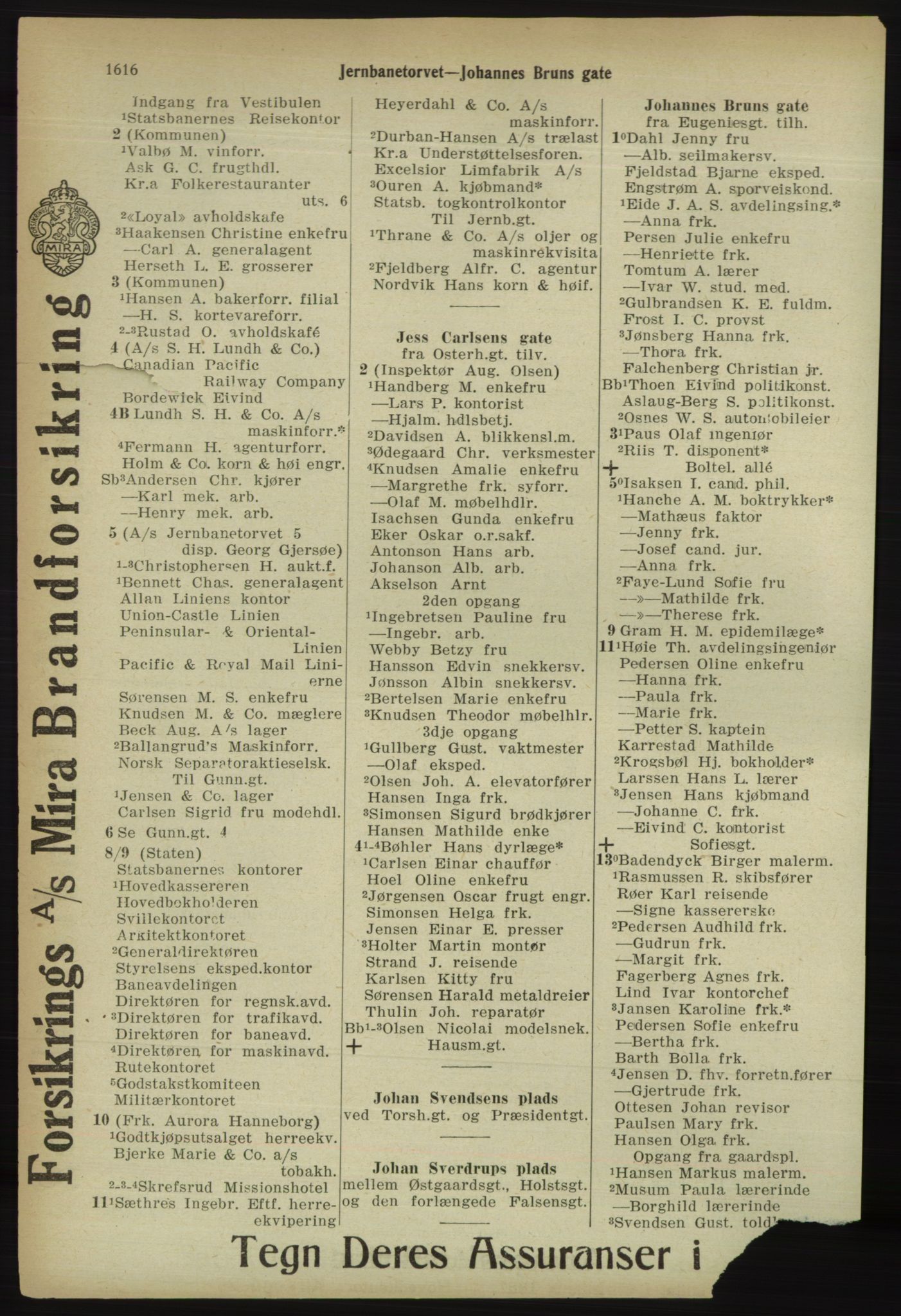 Kristiania/Oslo adressebok, PUBL/-, 1918, p. 1769