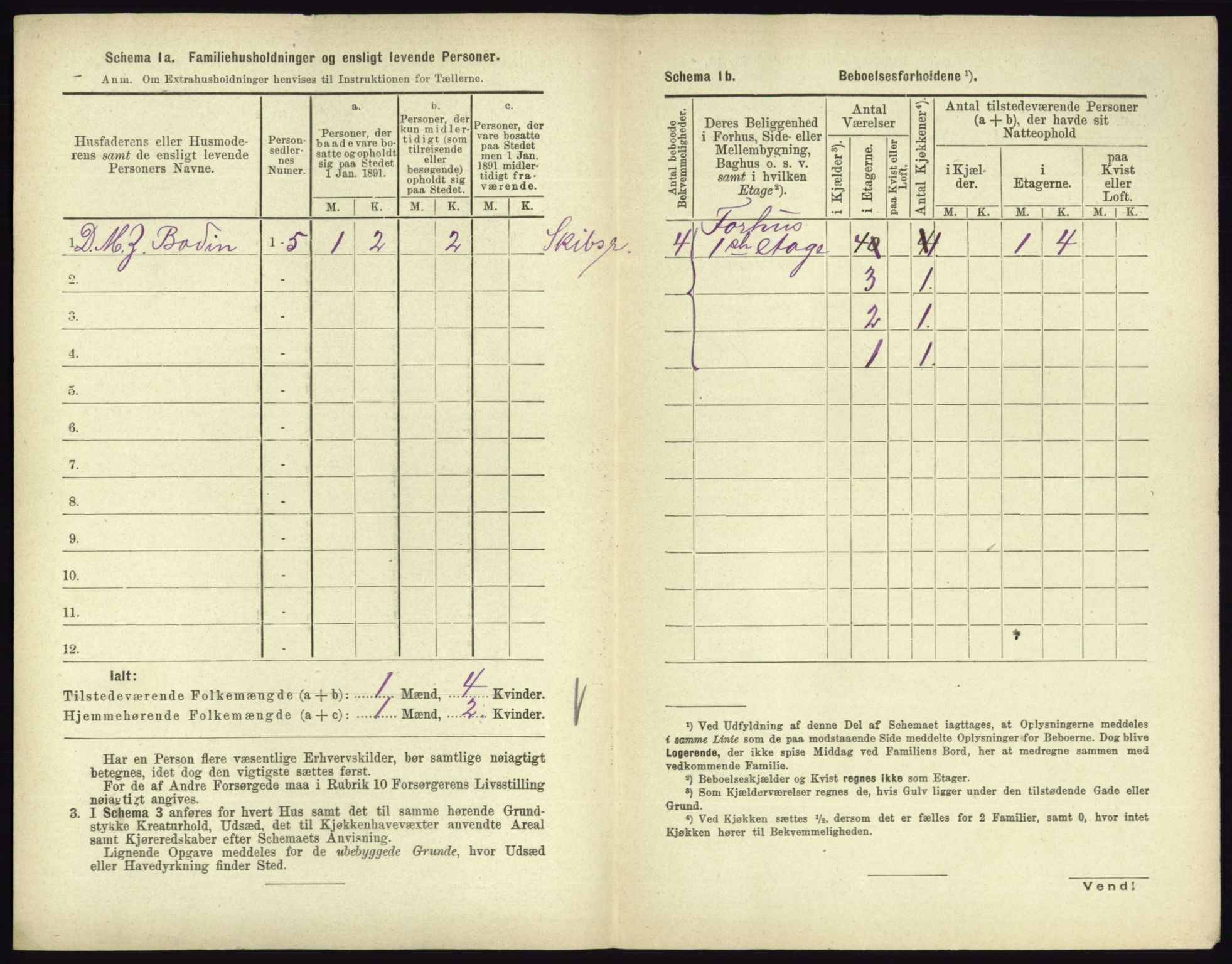 RA, 1891 census for 0705 Tønsberg, 1891, p. 407