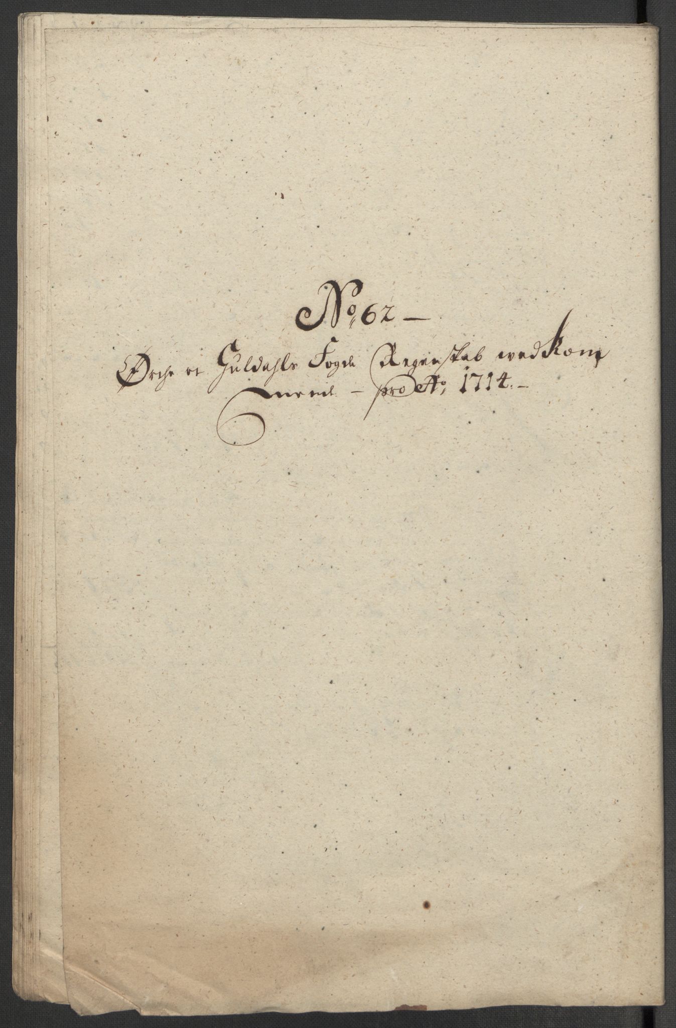 Rentekammeret inntil 1814, Reviderte regnskaper, Fogderegnskap, RA/EA-4092/R60/L3965: Fogderegnskap Orkdal og Gauldal, 1714, p. 427