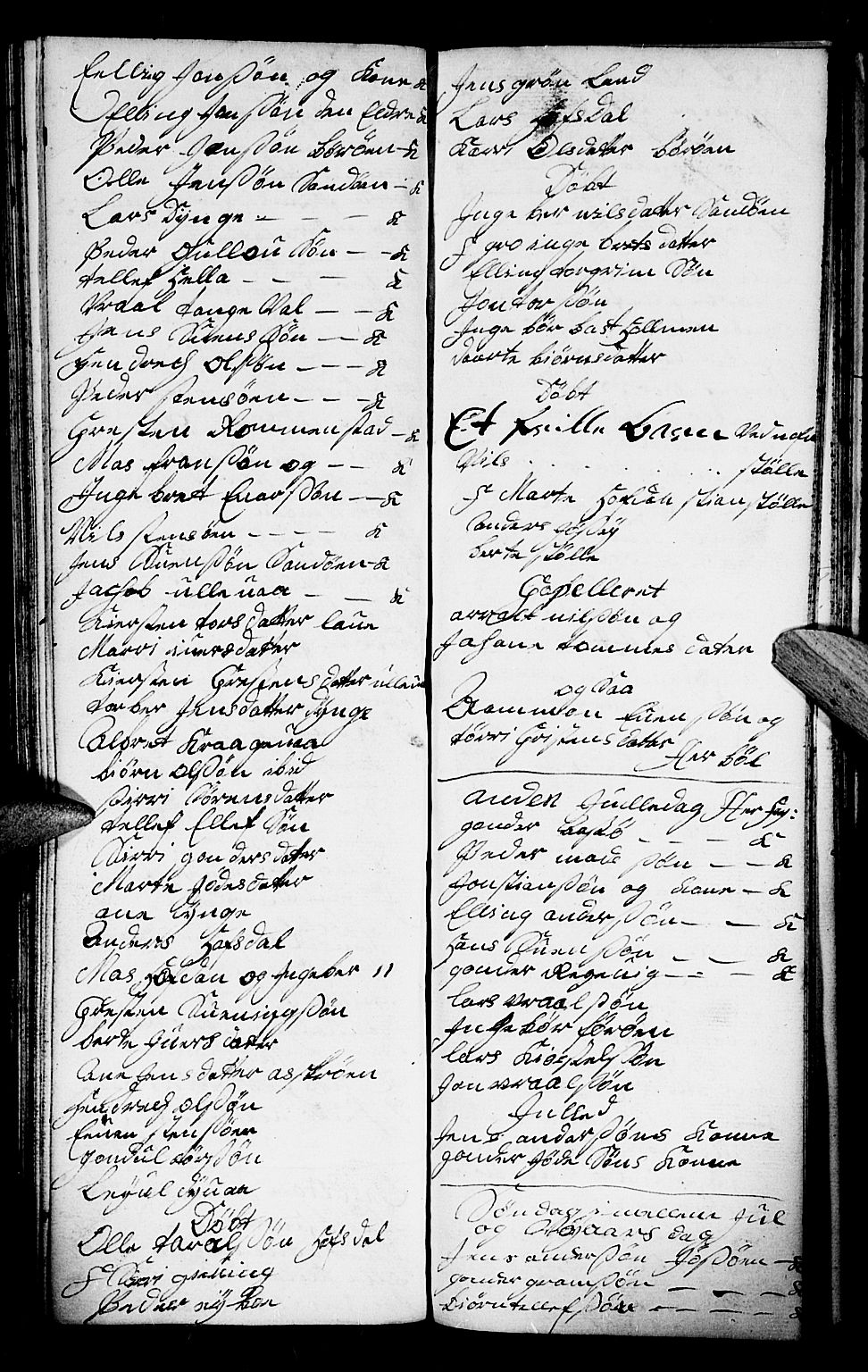 Dypvåg sokneprestkontor, SAK/1111-0007/F/Fb/Fba/L0005: Parish register (copy) no. B 5, 1732-1746, p. 151