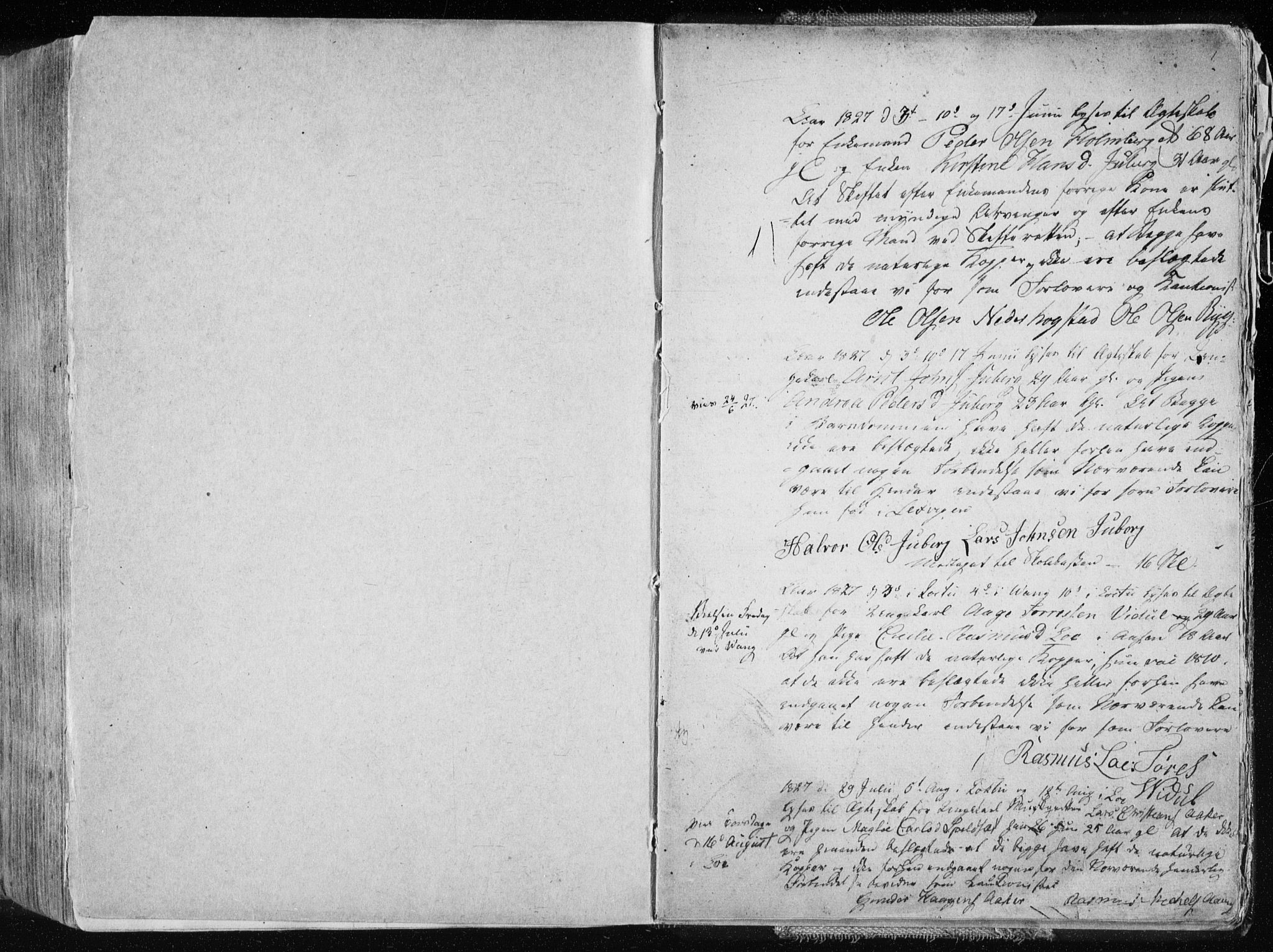 Ministerialprotokoller, klokkerbøker og fødselsregistre - Nord-Trøndelag, SAT/A-1458/713/L0114: Parish register (official) no. 713A05, 1827-1839, p. 1