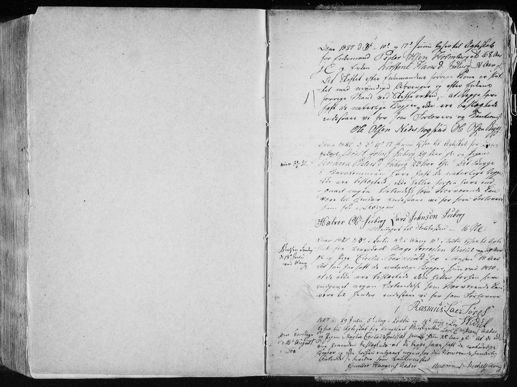 Ministerialprotokoller, klokkerbøker og fødselsregistre - Nord-Trøndelag, AV/SAT-A-1458/713/L0114: Parish register (official) no. 713A05, 1827-1839, p. 1