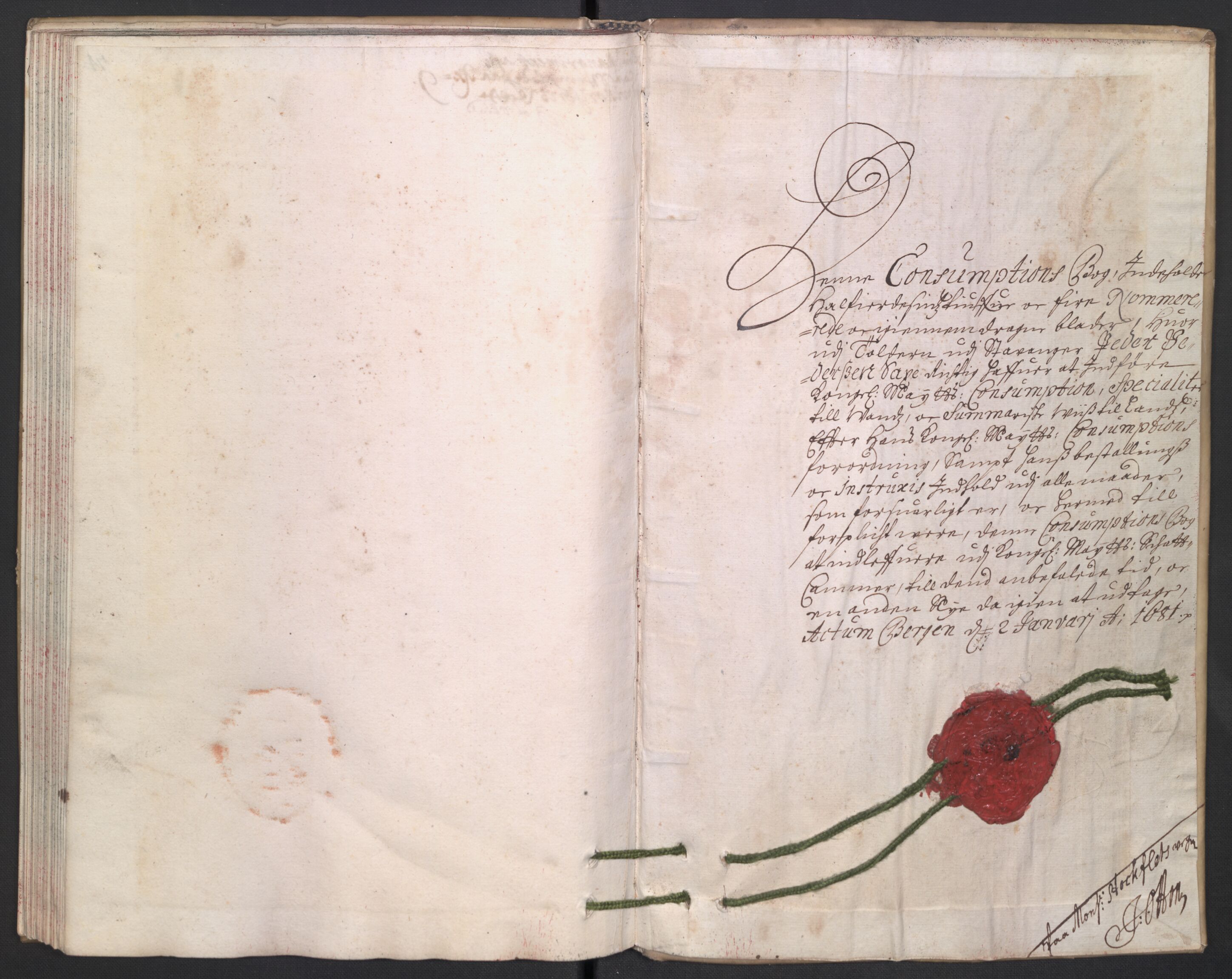 Rentekammeret inntil 1814, Reviderte regnskaper, Byregnskaper, AV/RA-EA-4066/R/Ro/L0329: [O23] Konsumpsjonsregnskap, 1681-1682, p. 118