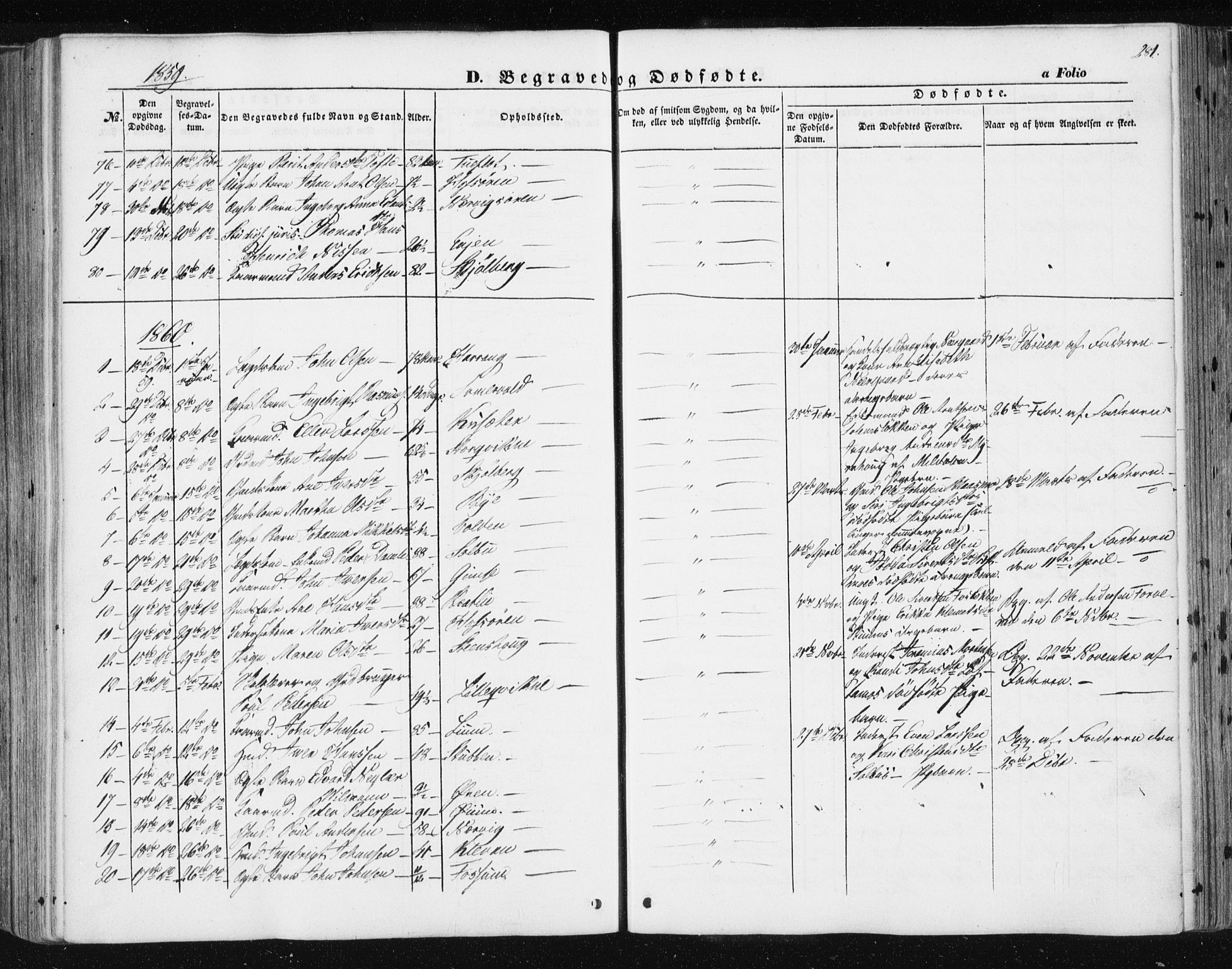 Ministerialprotokoller, klokkerbøker og fødselsregistre - Sør-Trøndelag, SAT/A-1456/668/L0806: Parish register (official) no. 668A06, 1854-1869, p. 281