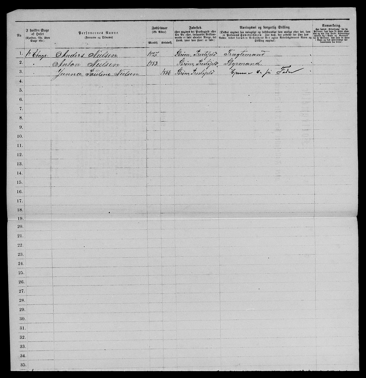 SAKO, 1885 census for 0701 Svelvik, 1885, p. 301