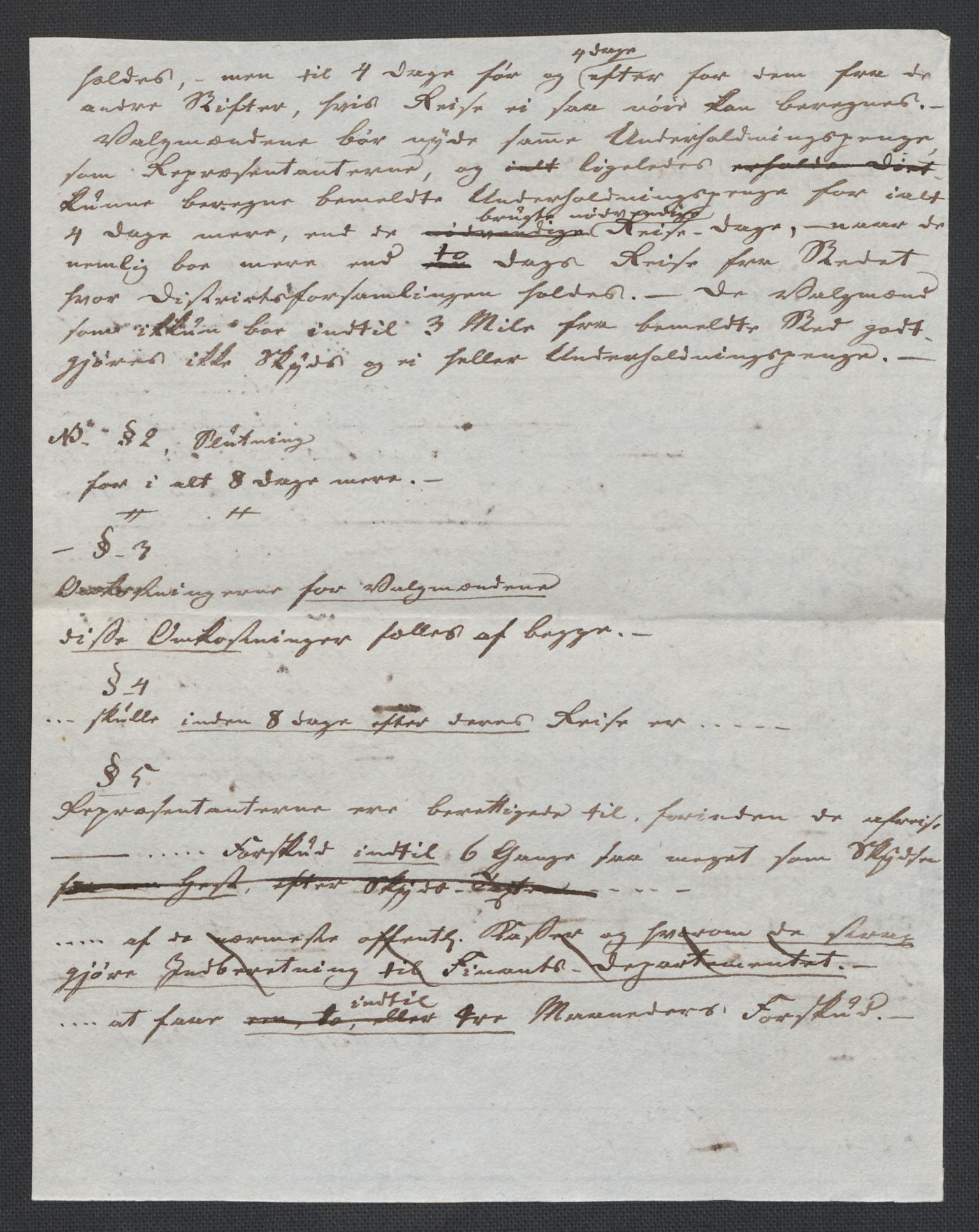 Christie, Wilhelm Frimann Koren, AV/RA-PA-0014/F/L0005: Christies dokumenter fra Stortinget, 1815-1816, p. 116
