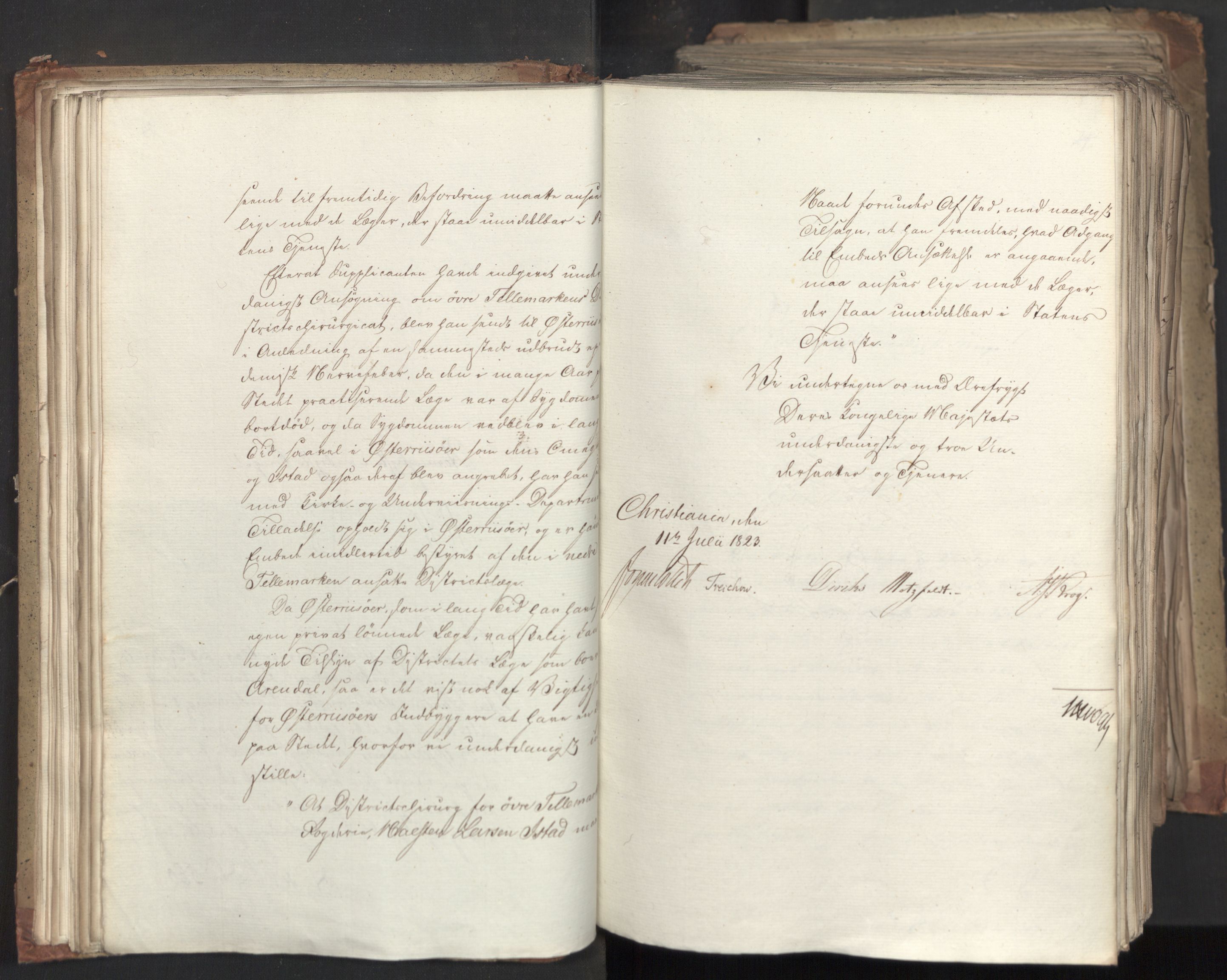 Statsrådsavdelingen i Stockholm, AV/RA-S-1003/D/Da/L0035: Regjeringsinnstillinger nr. 541-840, 1823, p. 51