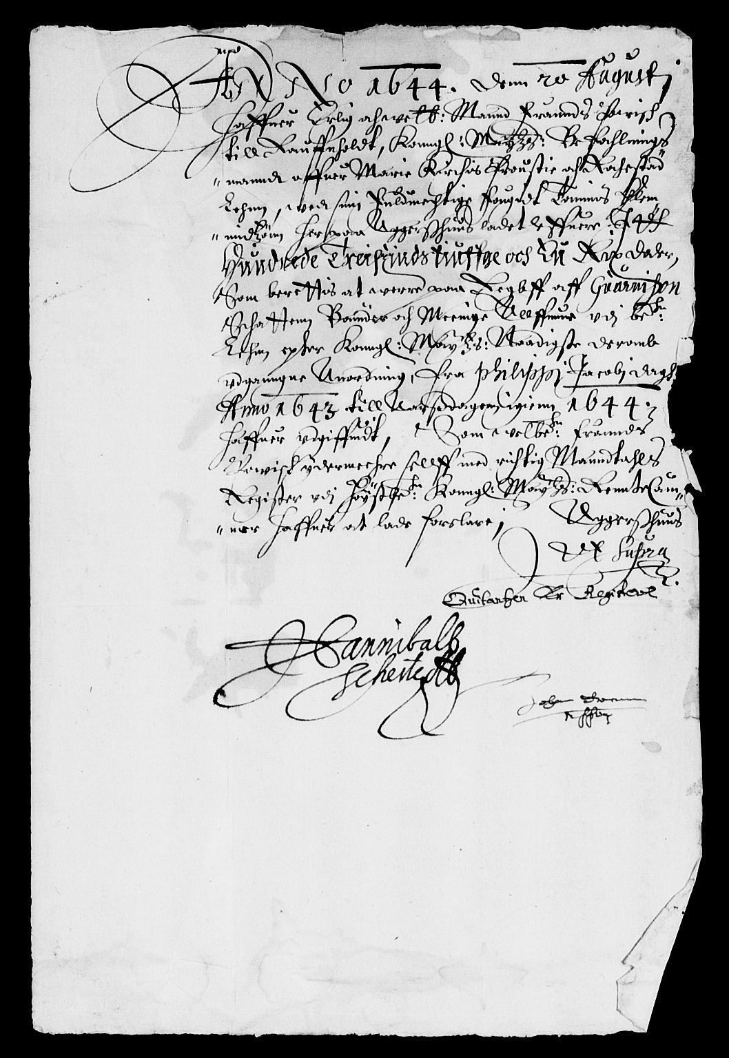 Rentekammeret inntil 1814, Reviderte regnskaper, Lensregnskaper, AV/RA-EA-5023/R/Rb/Rbd/L0004: Maria kirke prosti gods og Rakkestad len, 1641-1644