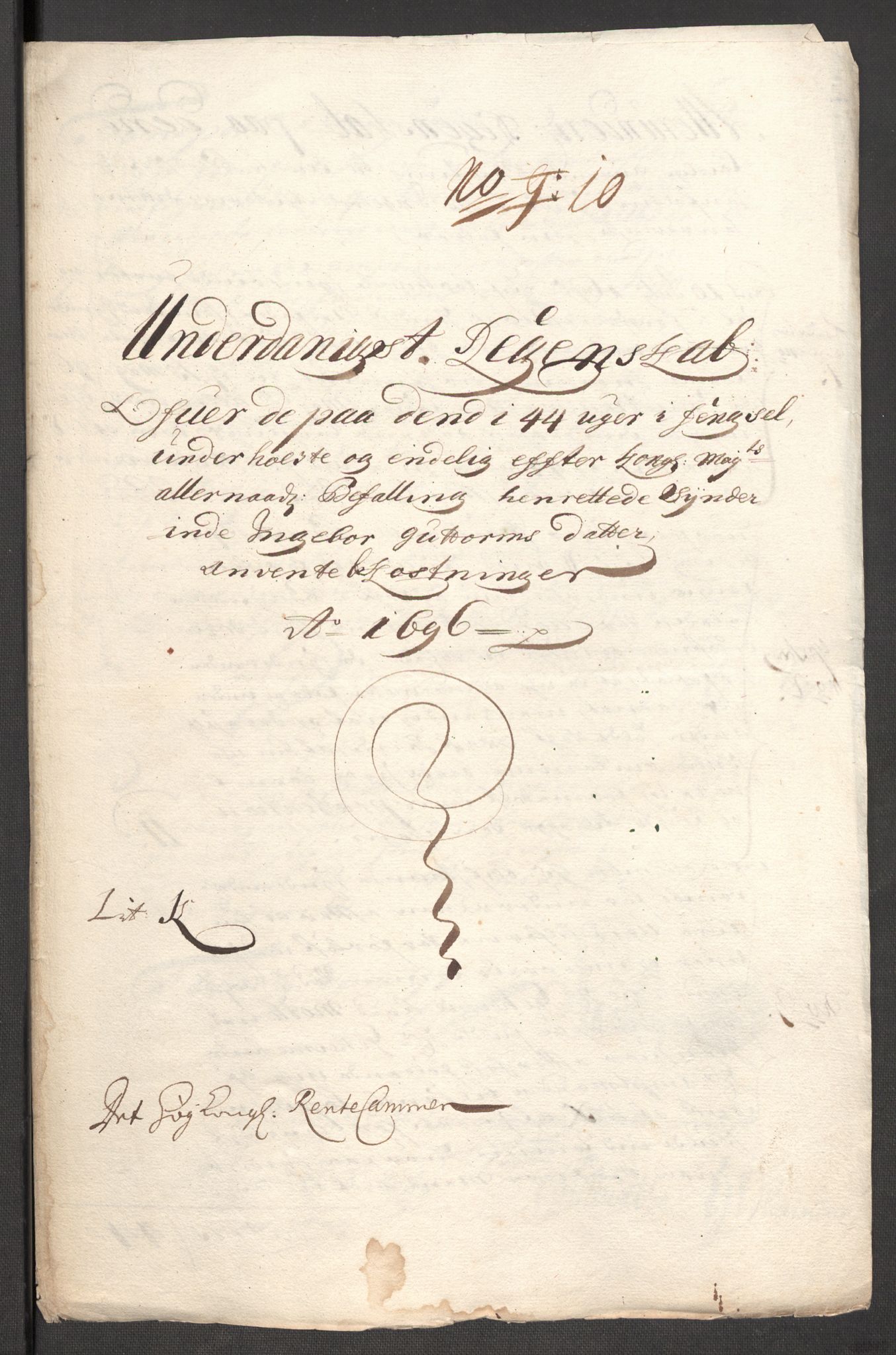 Rentekammeret inntil 1814, Reviderte regnskaper, Fogderegnskap, AV/RA-EA-4092/R52/L3309: Fogderegnskap Sogn, 1696-1697, p. 217