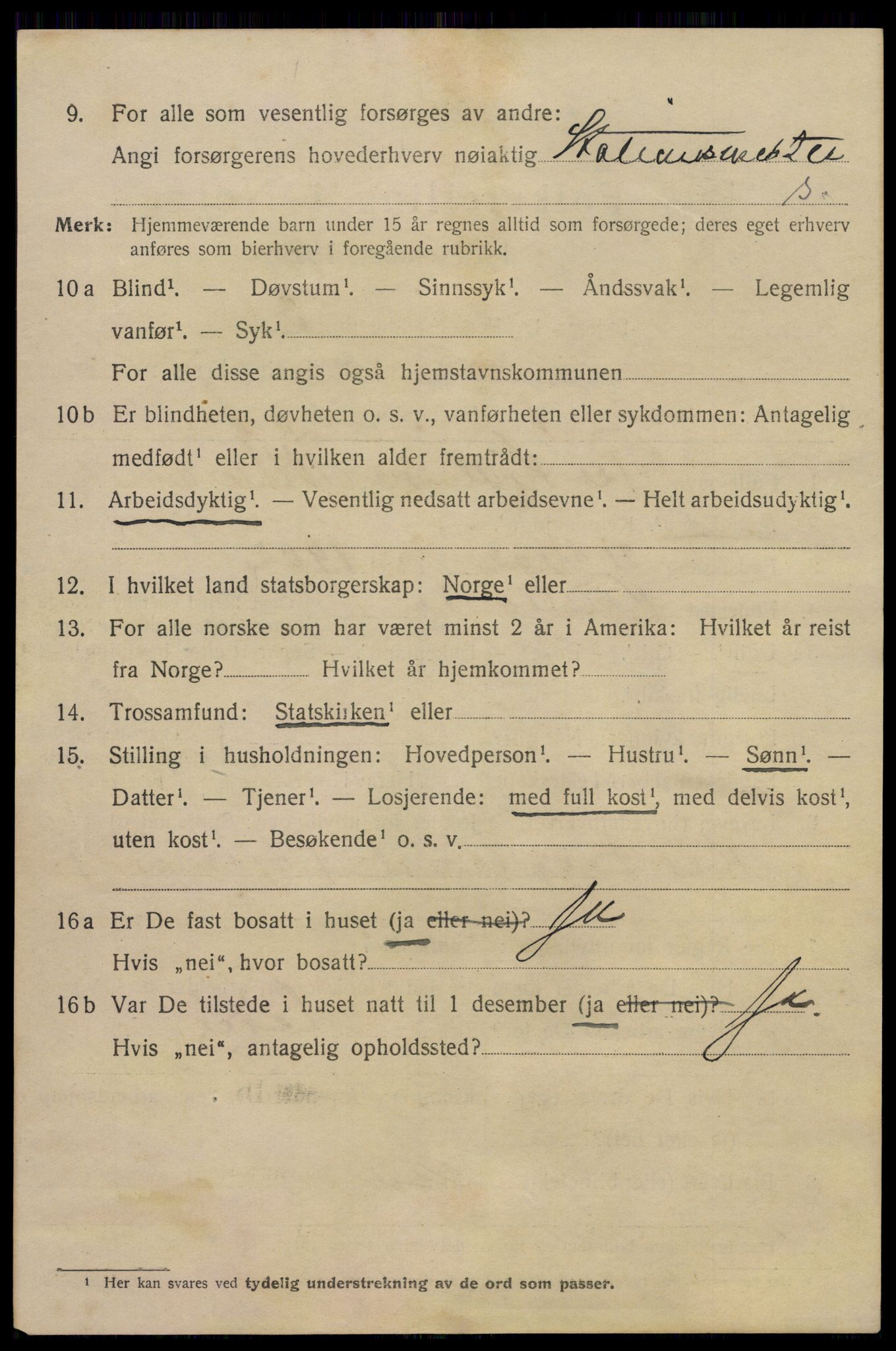 SAO, 1920 census for Sarpsborg, 1920, p. 14807