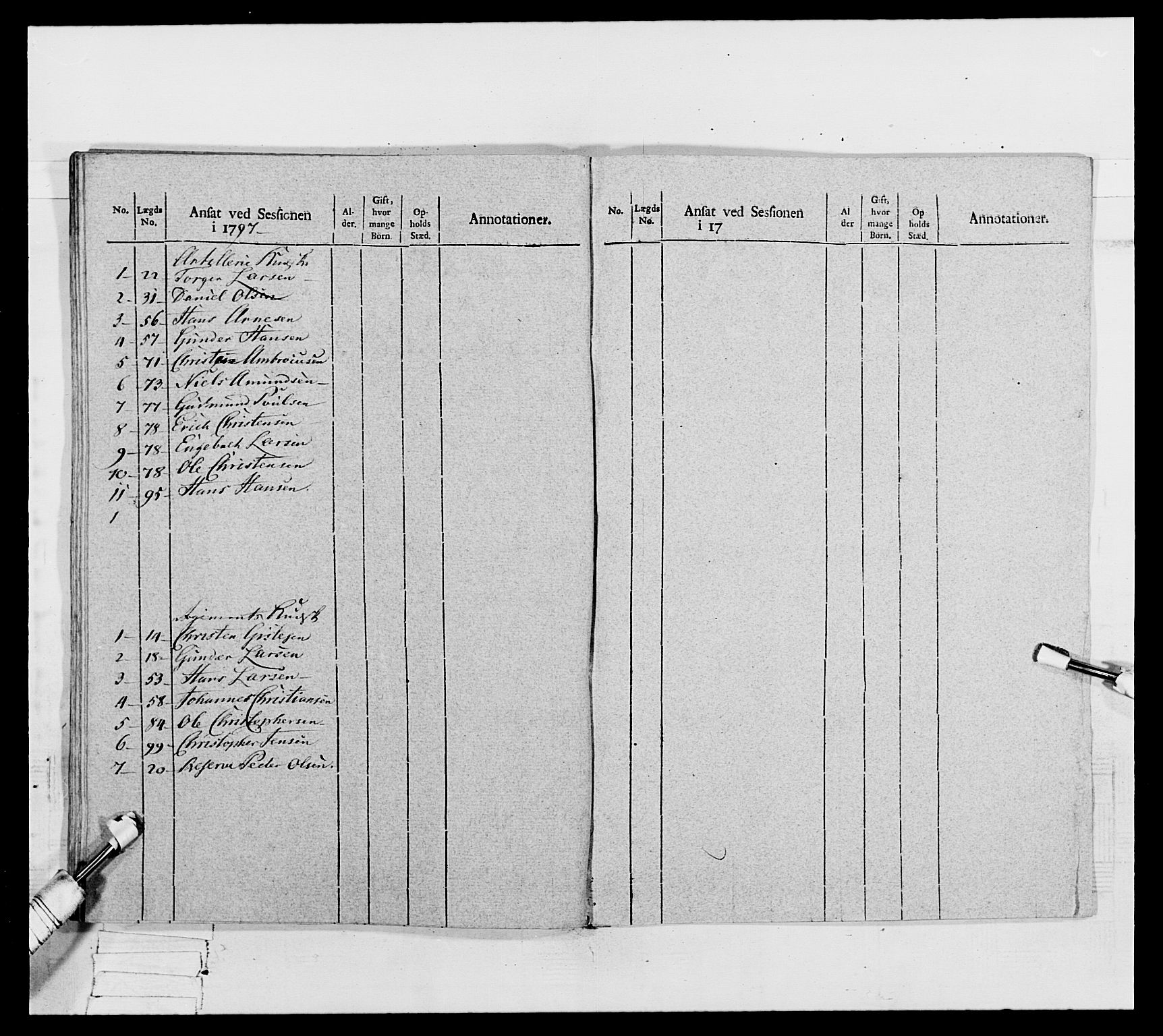 Generalitets- og kommissariatskollegiet, Det kongelige norske kommissariatskollegium, AV/RA-EA-5420/E/Eh/L0067: Opplandske nasjonale infanteriregiment, 1789-1797, p. 506