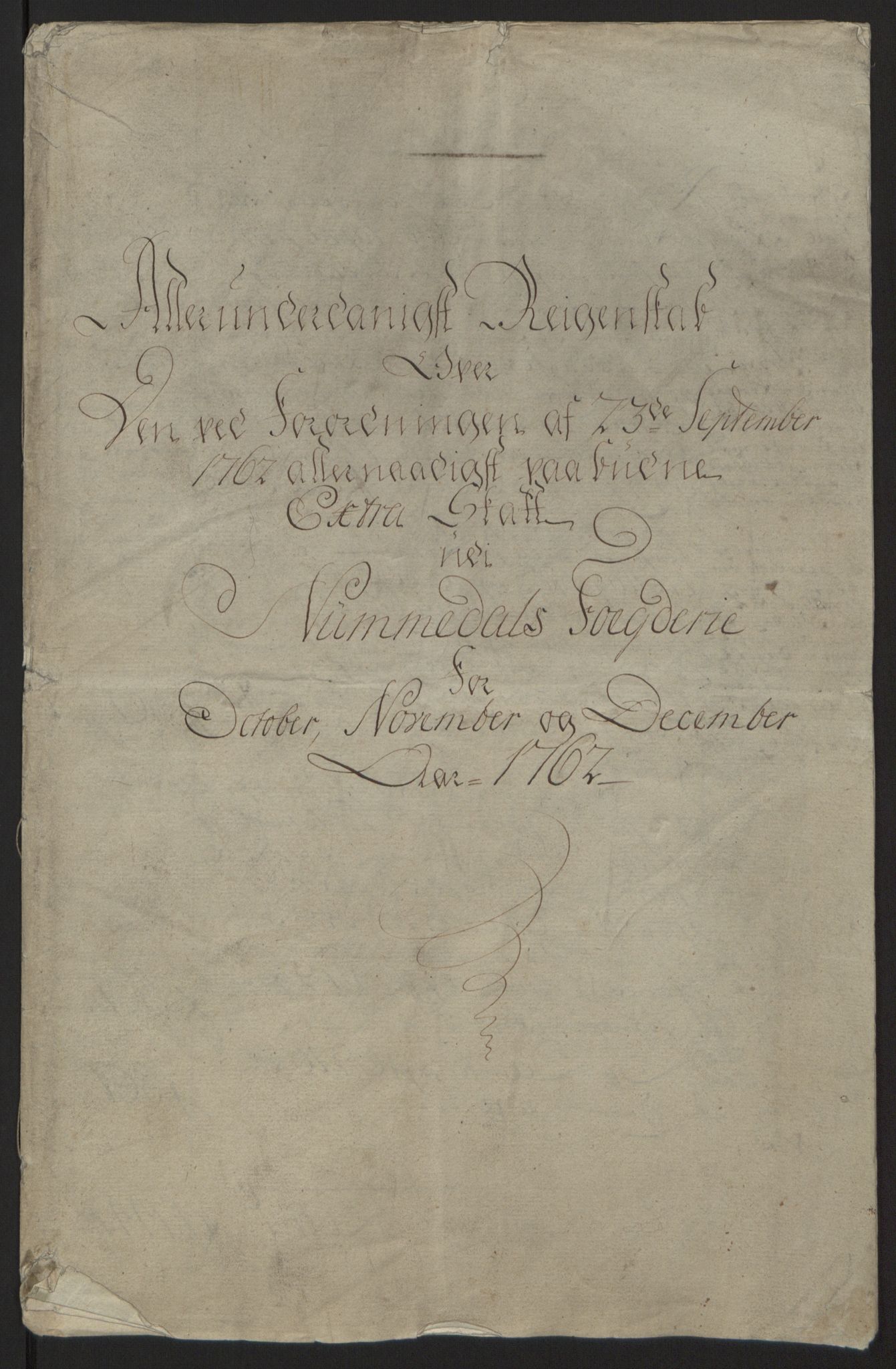 Rentekammeret inntil 1814, Reviderte regnskaper, Fogderegnskap, RA/EA-4092/R64/L4502: Ekstraskatten Namdal, 1762-1772, p. 5