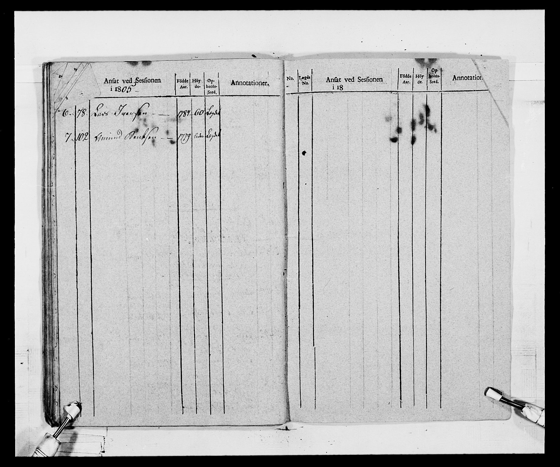 Generalitets- og kommissariatskollegiet, Det kongelige norske kommissariatskollegium, AV/RA-EA-5420/E/Eh/L0068: Opplandske nasjonale infanteriregiment, 1802-1805, p. 540