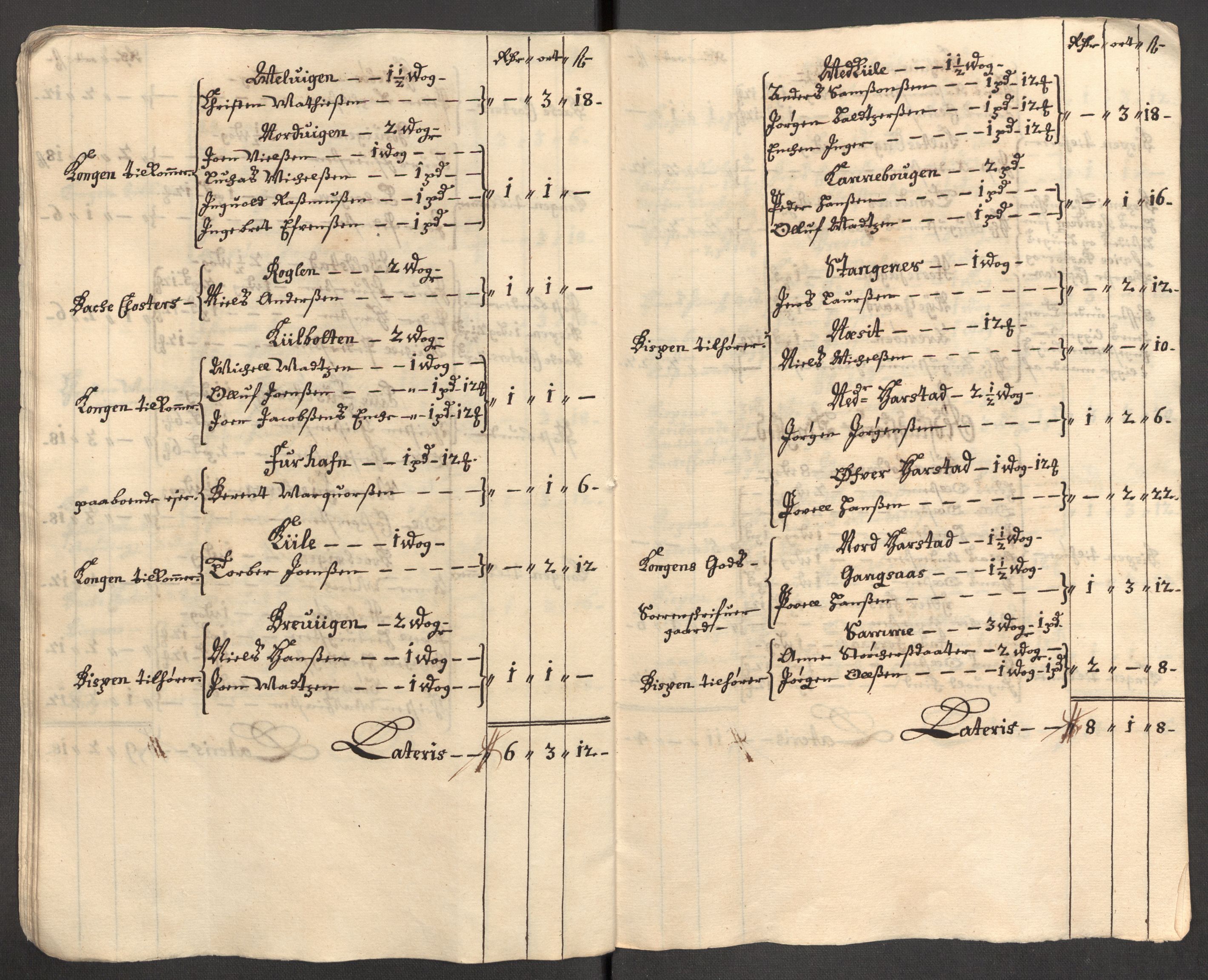 Rentekammeret inntil 1814, Reviderte regnskaper, Fogderegnskap, AV/RA-EA-4092/R68/L4756: Fogderegnskap Senja og Troms, 1705-1707, p. 33